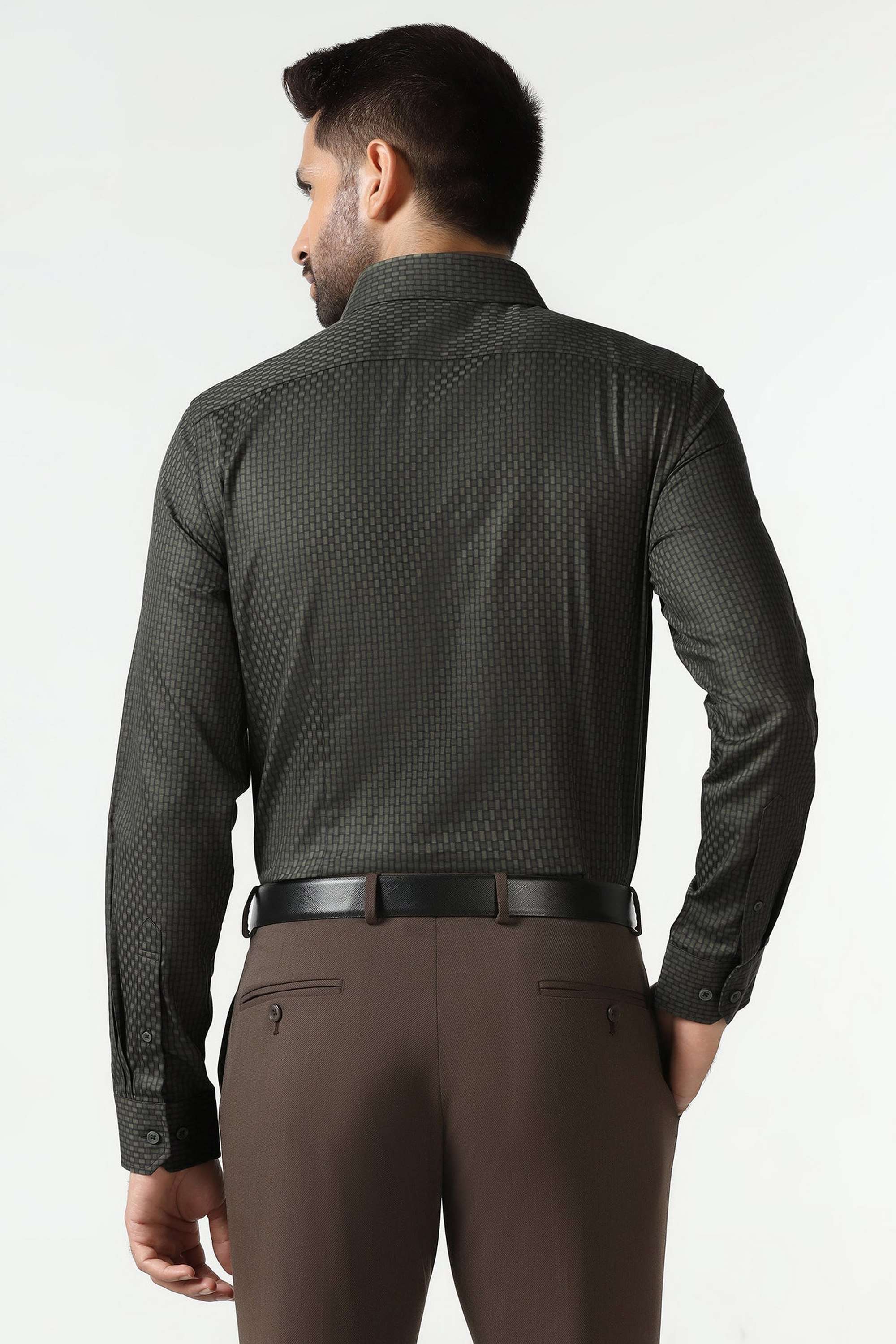 Dobby-Cotton-Slim-Fit-Men-s-Shirt