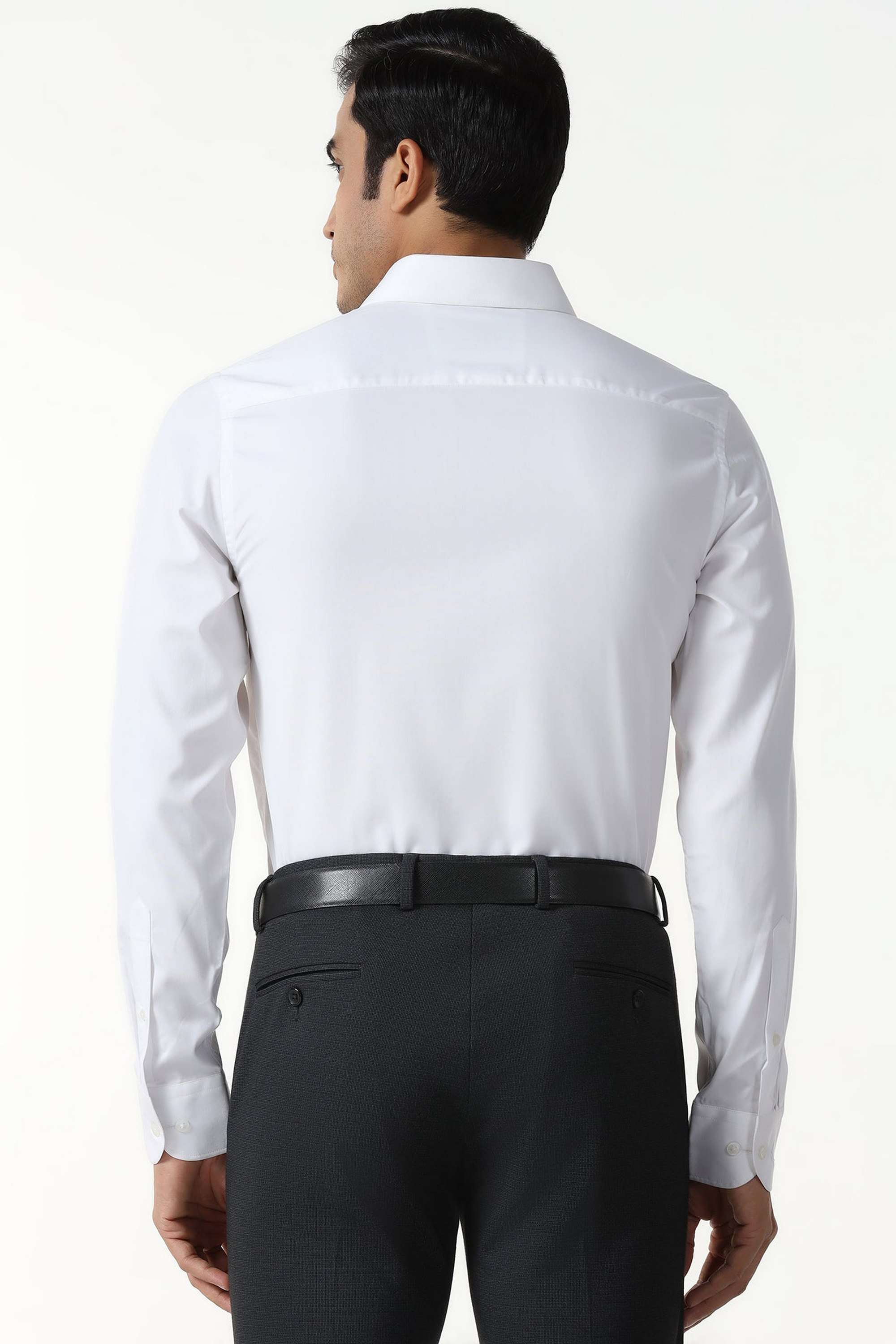 Solid-Cotton-Slim-Fit-Men-s-Formal-Wear-Shirt