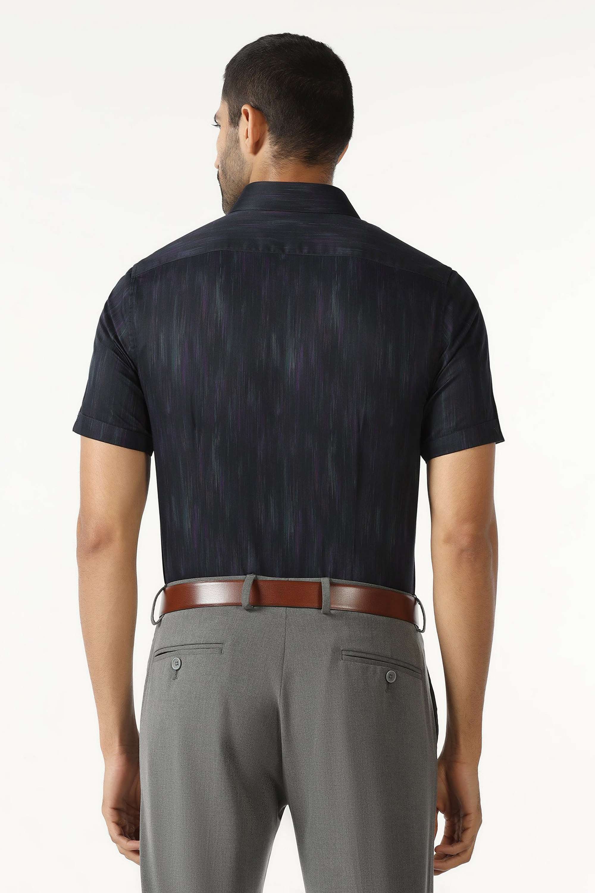 Solid-Cotton-Slim-Fit-Men-s-Casual-Shirt