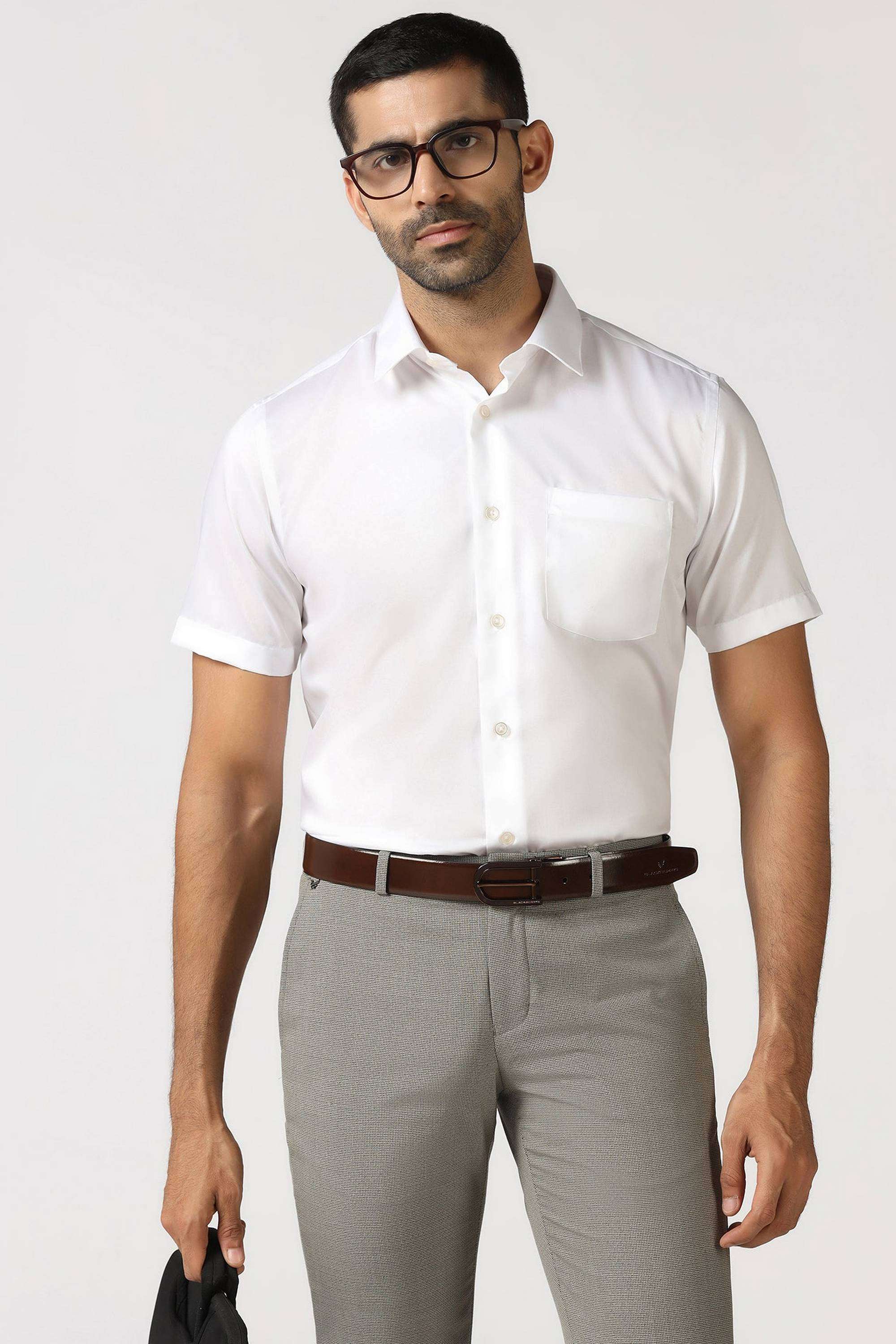 Solid-Cotton-Slim-Fit-Men-s-Shirt