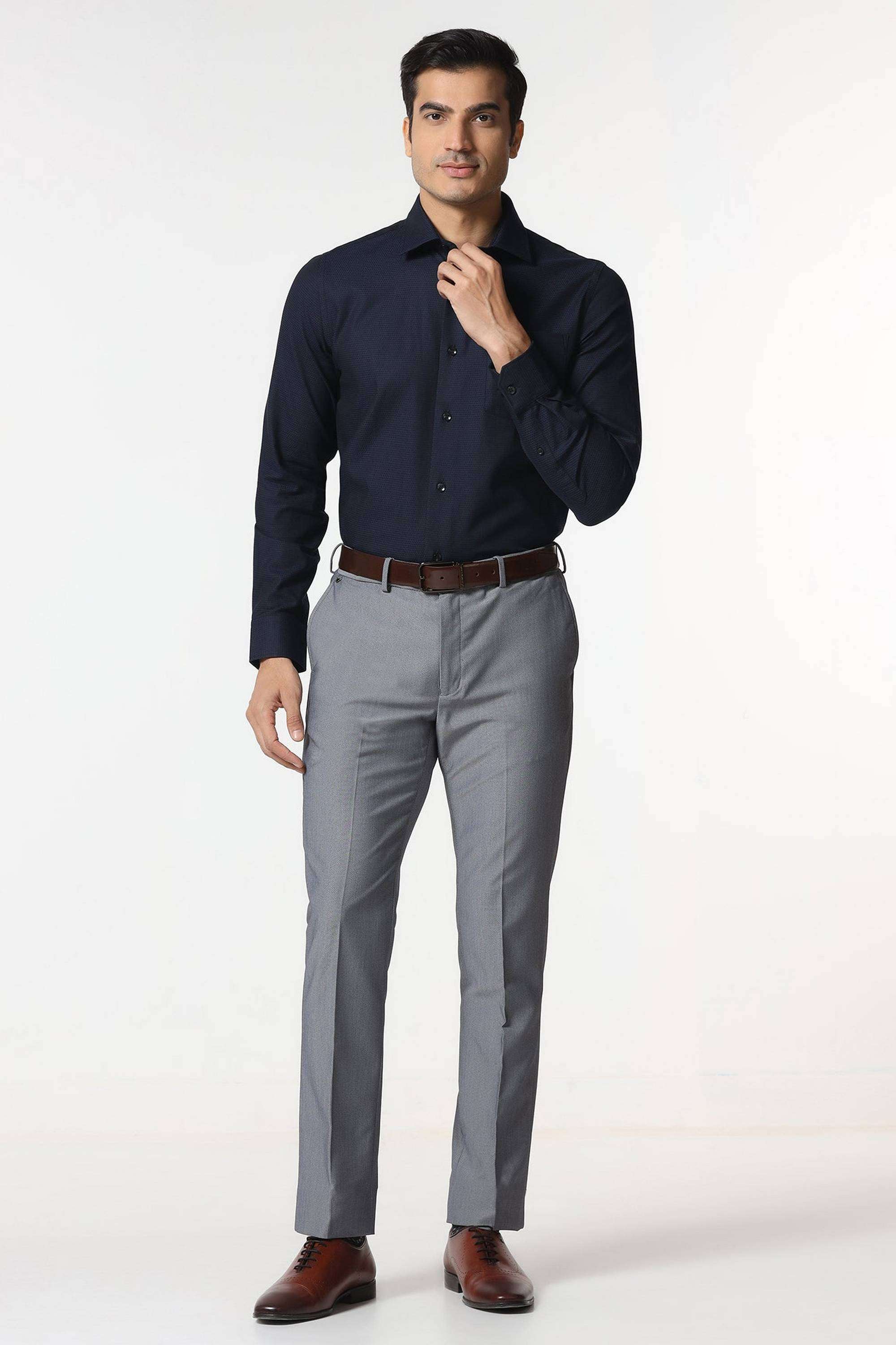 Dobby-Cotton-Slim-Fit-Men-s-Shirt
