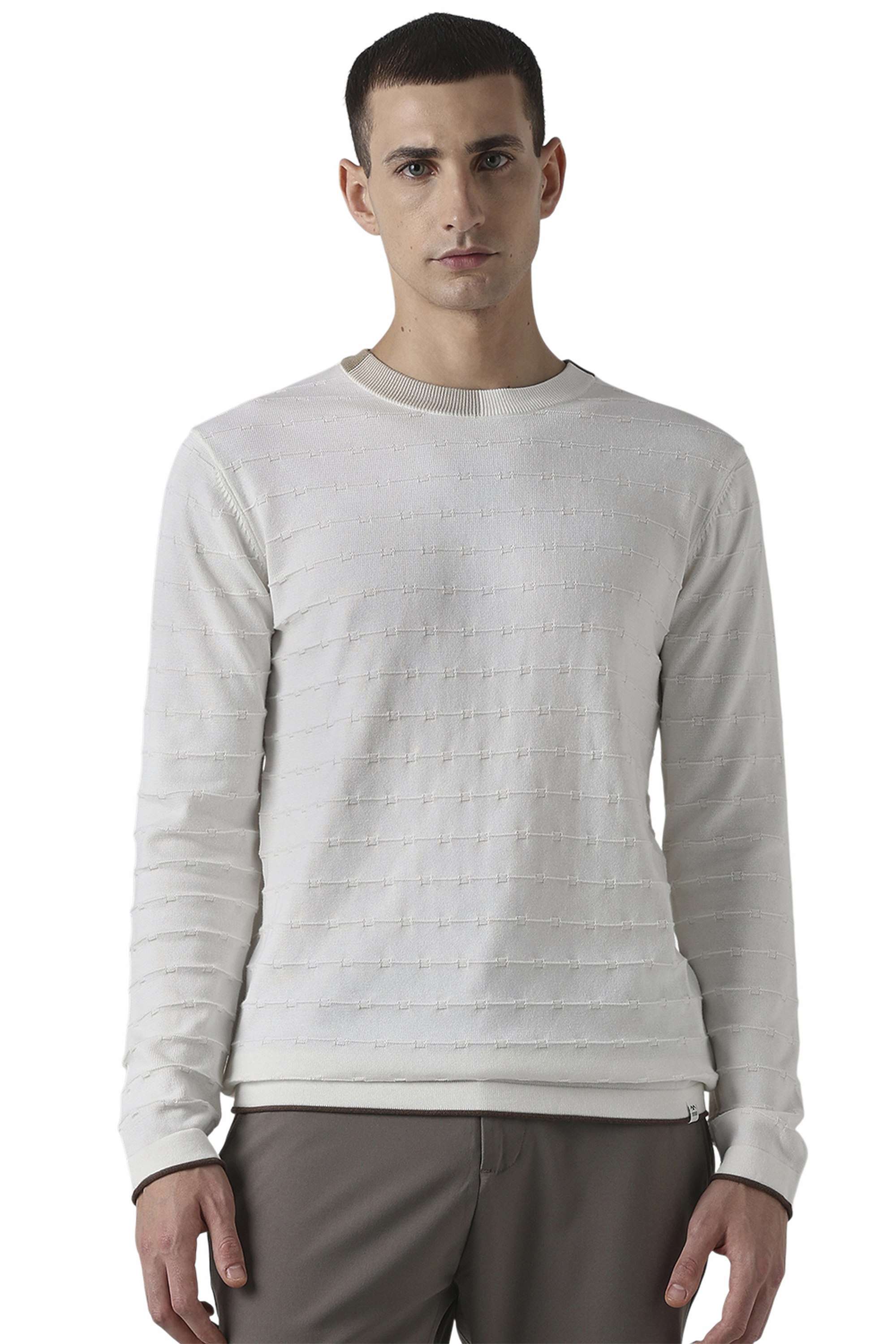 Solid-Cotton-Regular-Fit-Men-s-Pullover