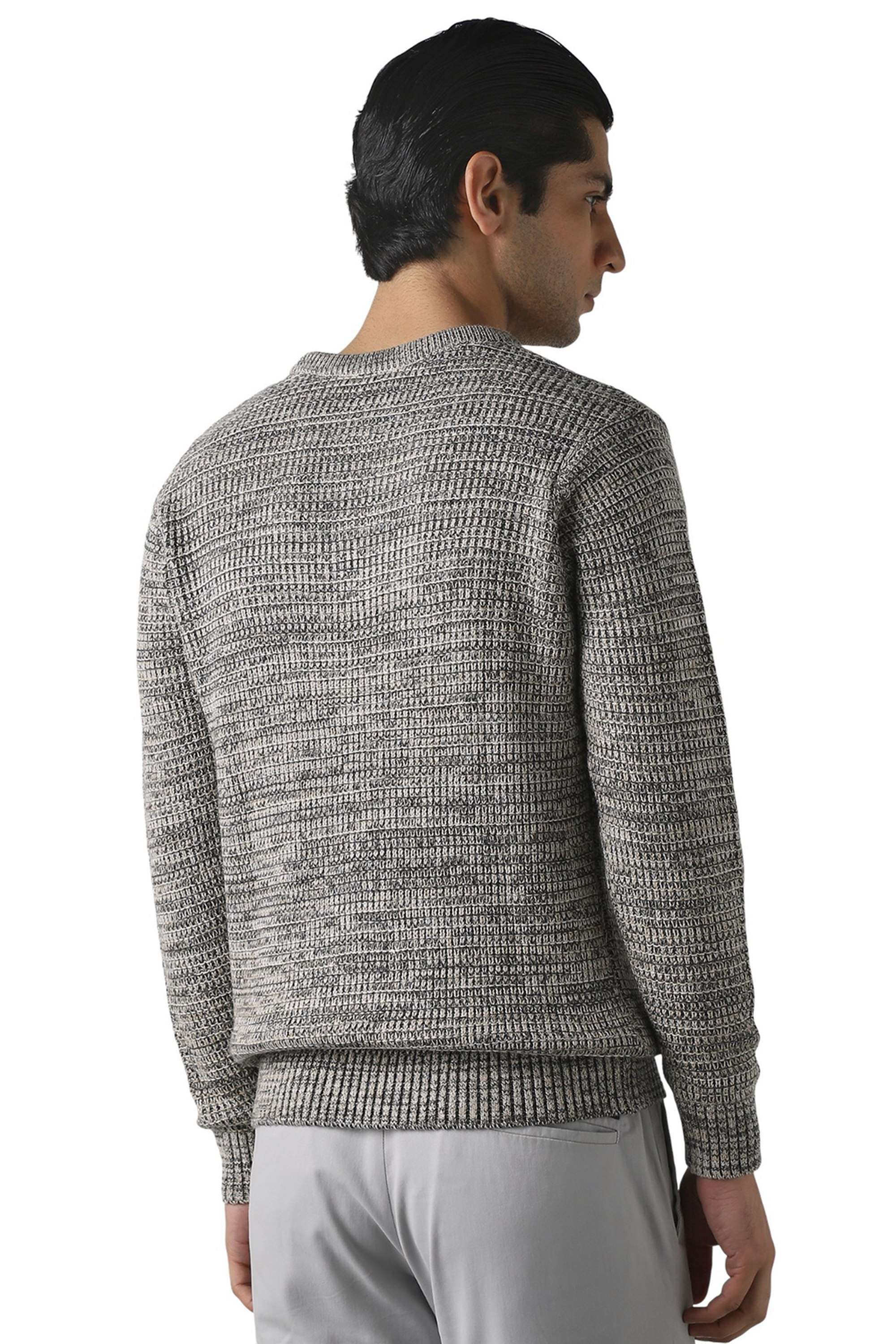 Solid-Cotton-Regular-Fit-Men-s-Pullover