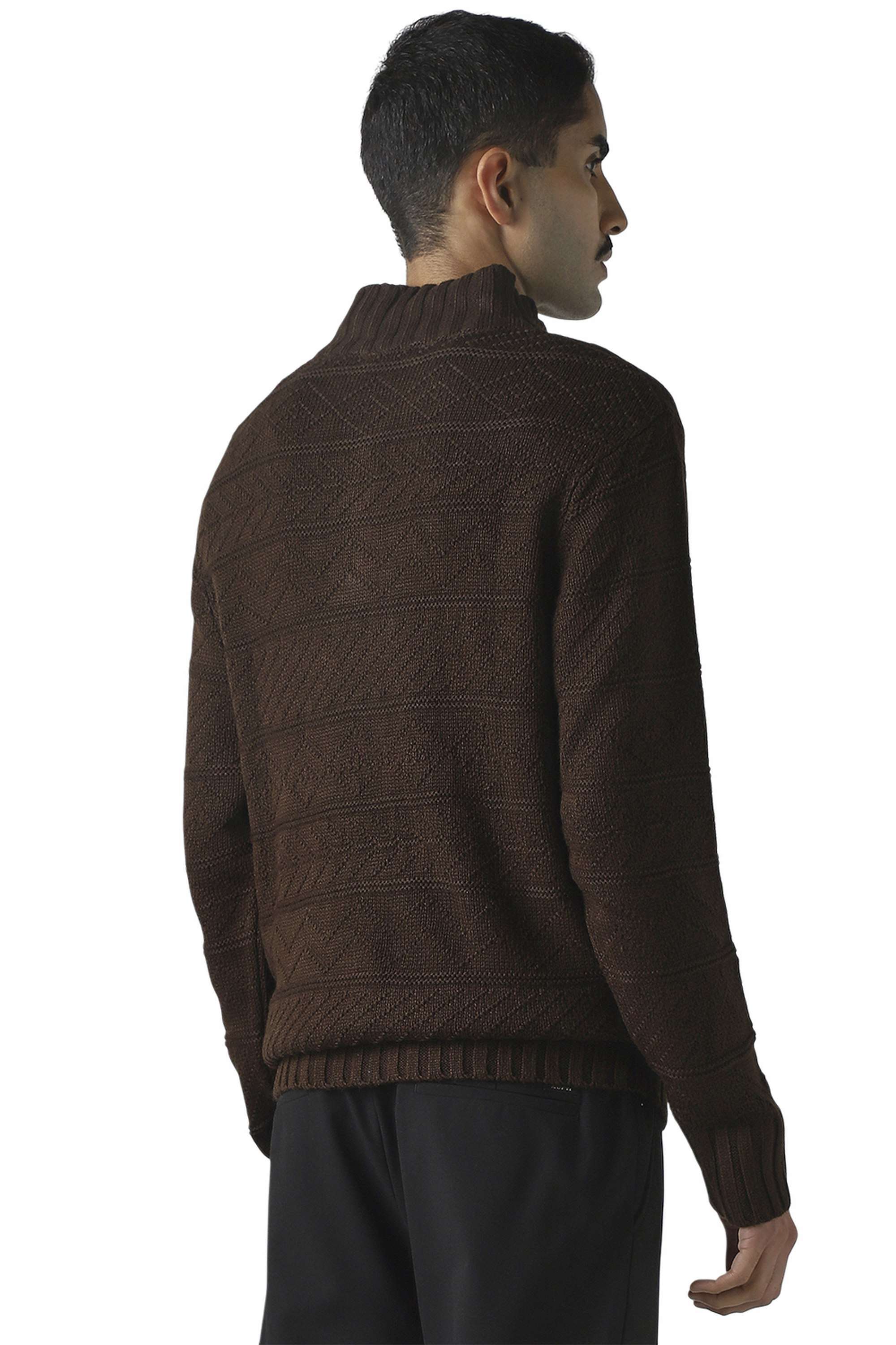 Solid-Cotton-Men-s-Sweater