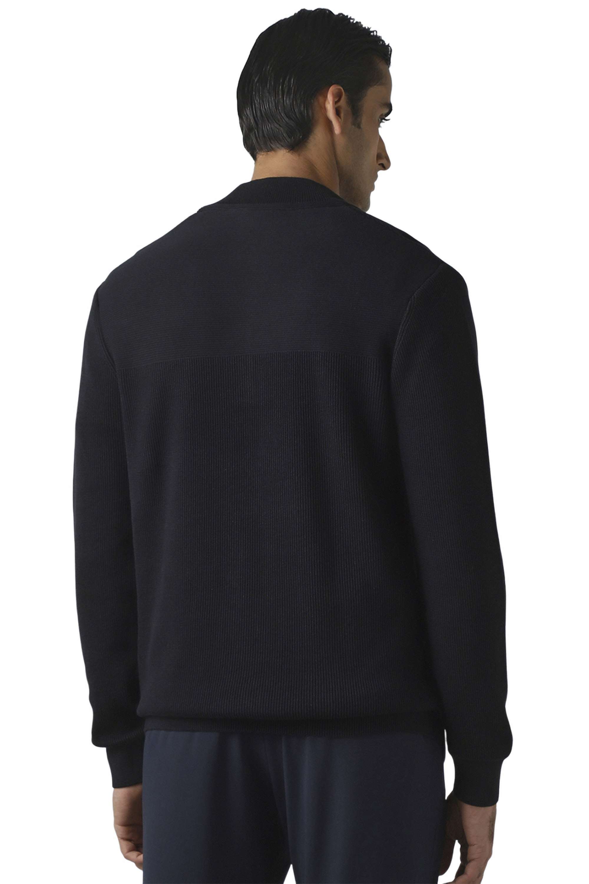 Solid-Cotton-Men-s-Sweater