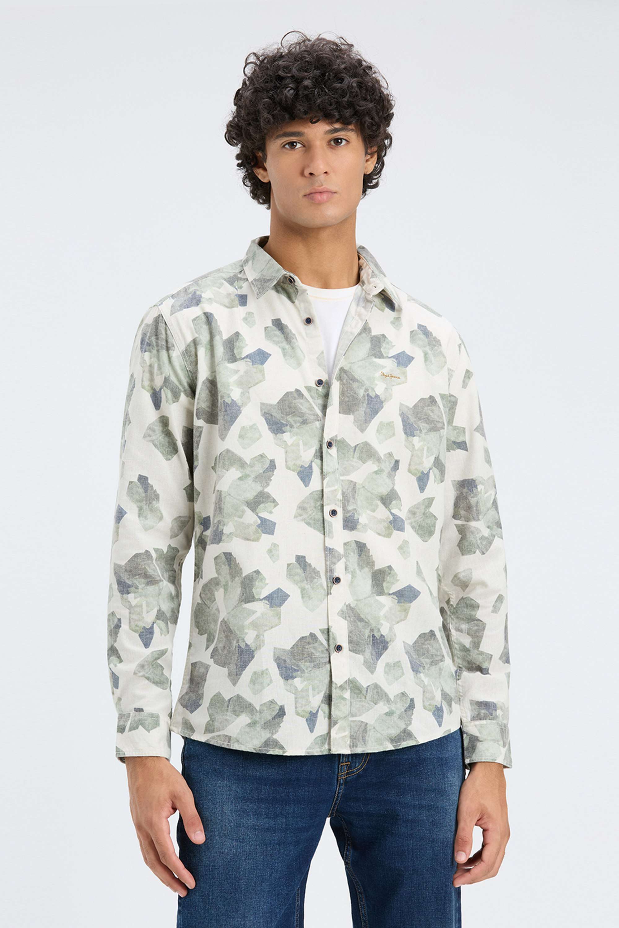 Printed-Polyester-Regular-Fit-Men-s-Shirt