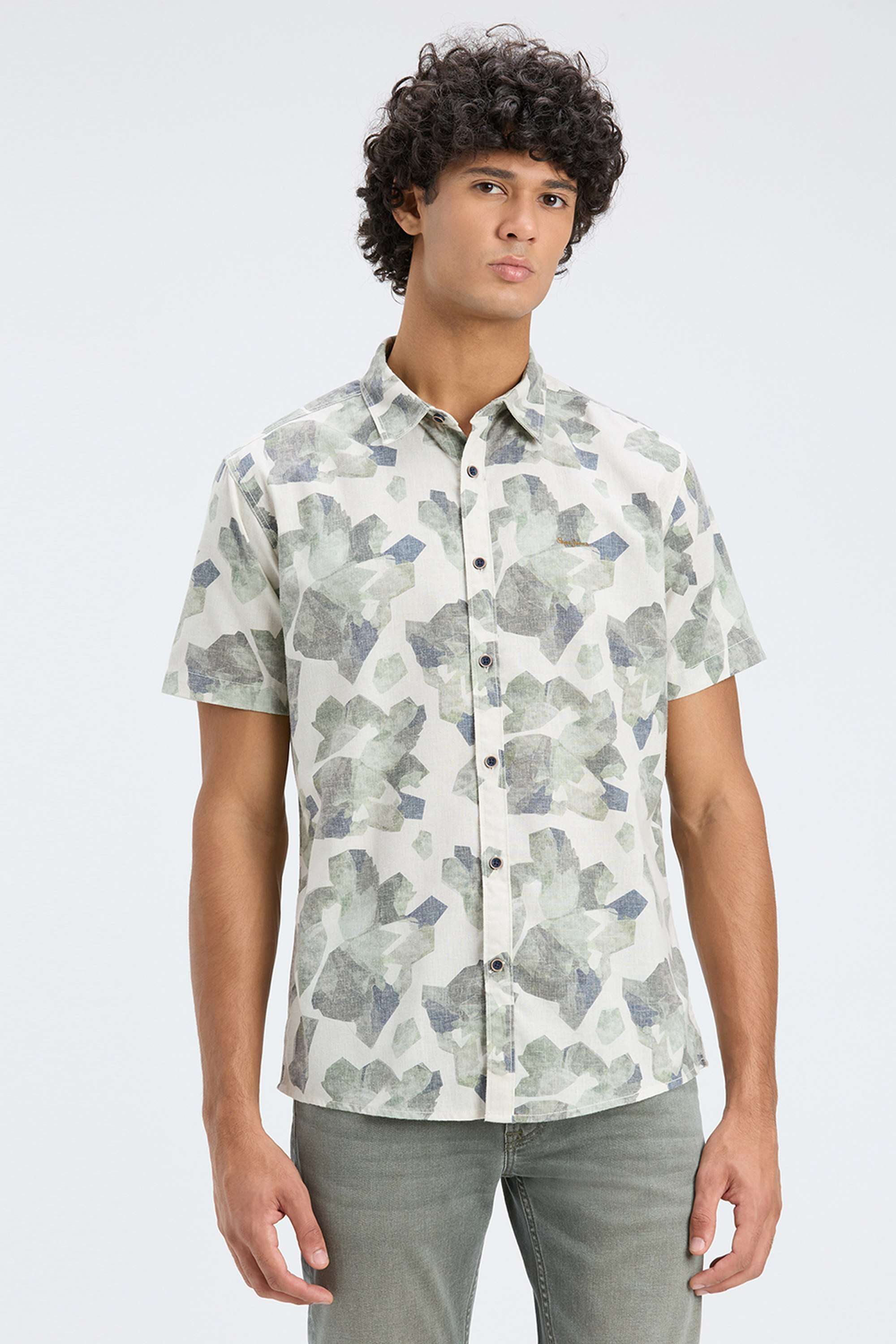Printed-Polyester-Regular-Fit-Men-s-Shirt