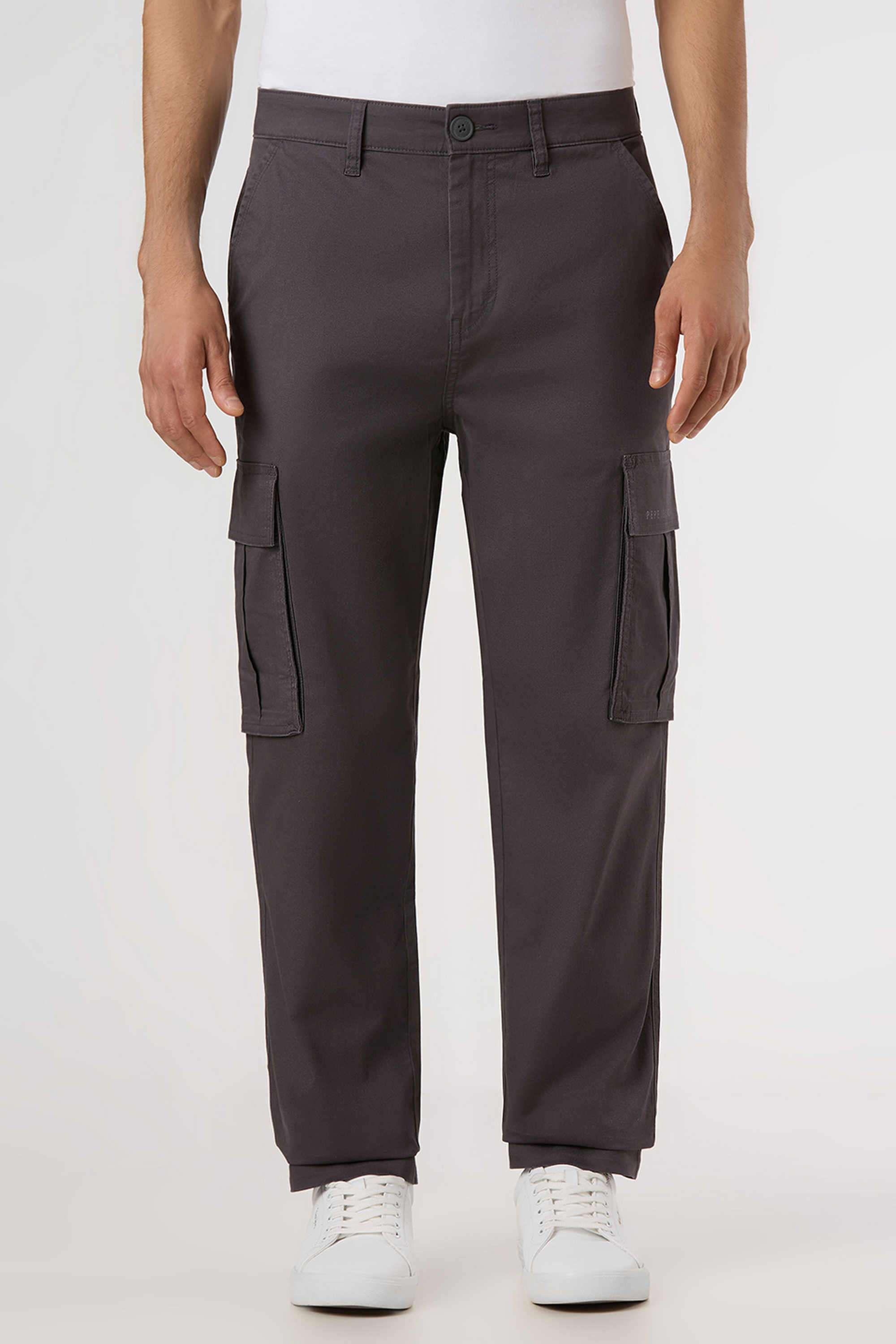 Solid-Cotton-Regular-Fit-Men-Pants