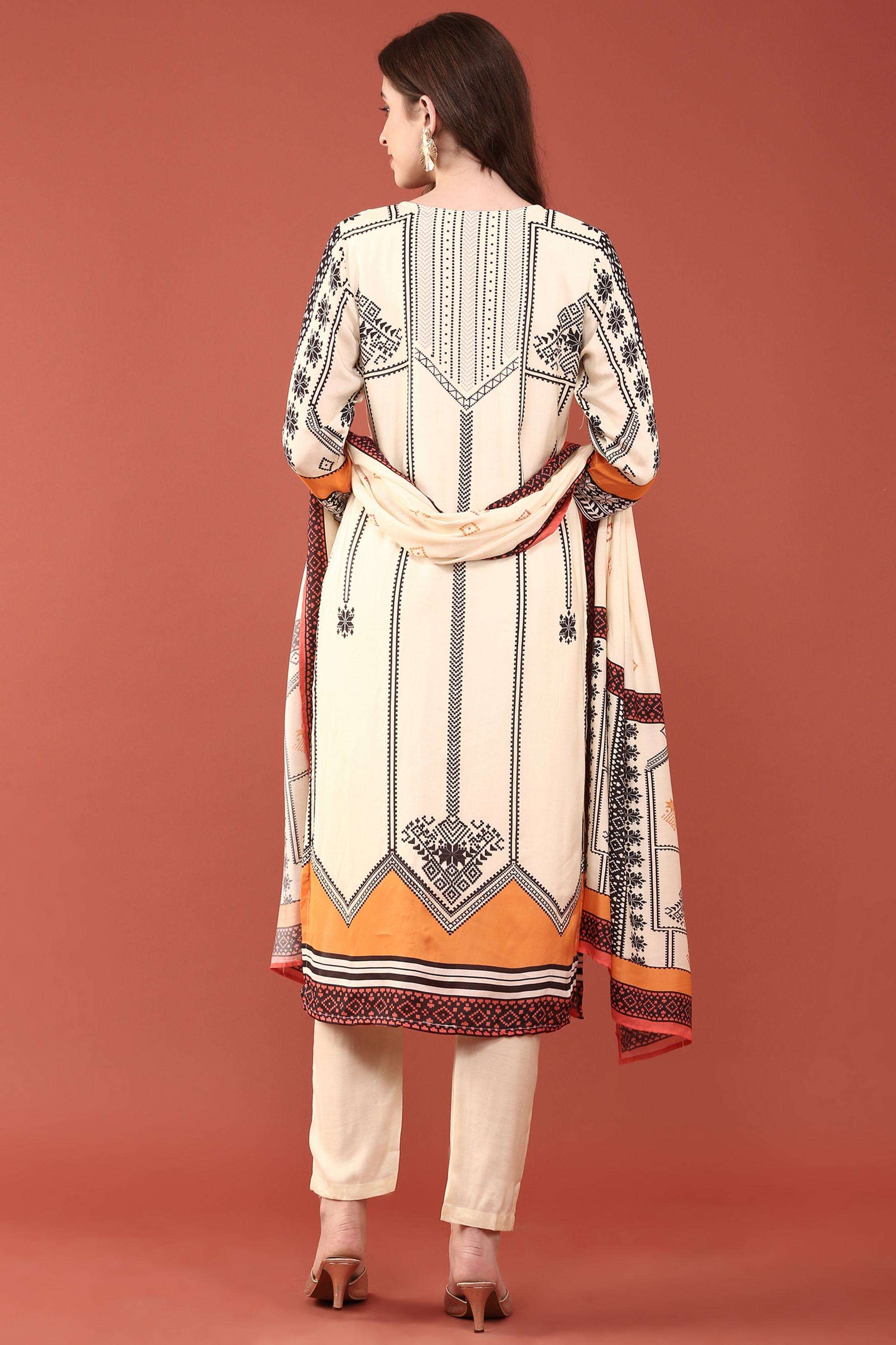 Textured-Muslin-Women-s-Ethnic-Kurta-Set