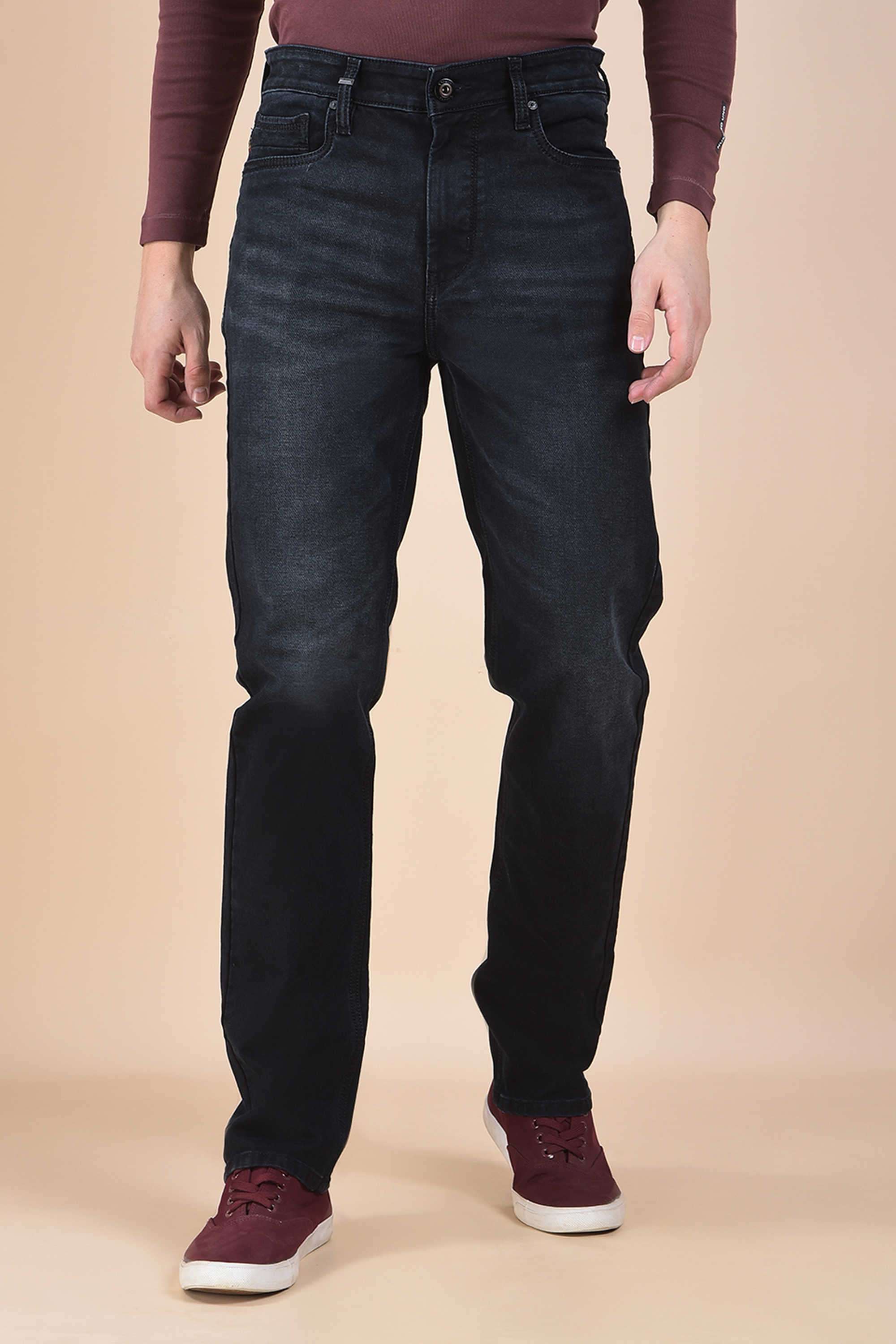 Printed-Cotton-Blend-Slim-Fit-Men-s-Jeans