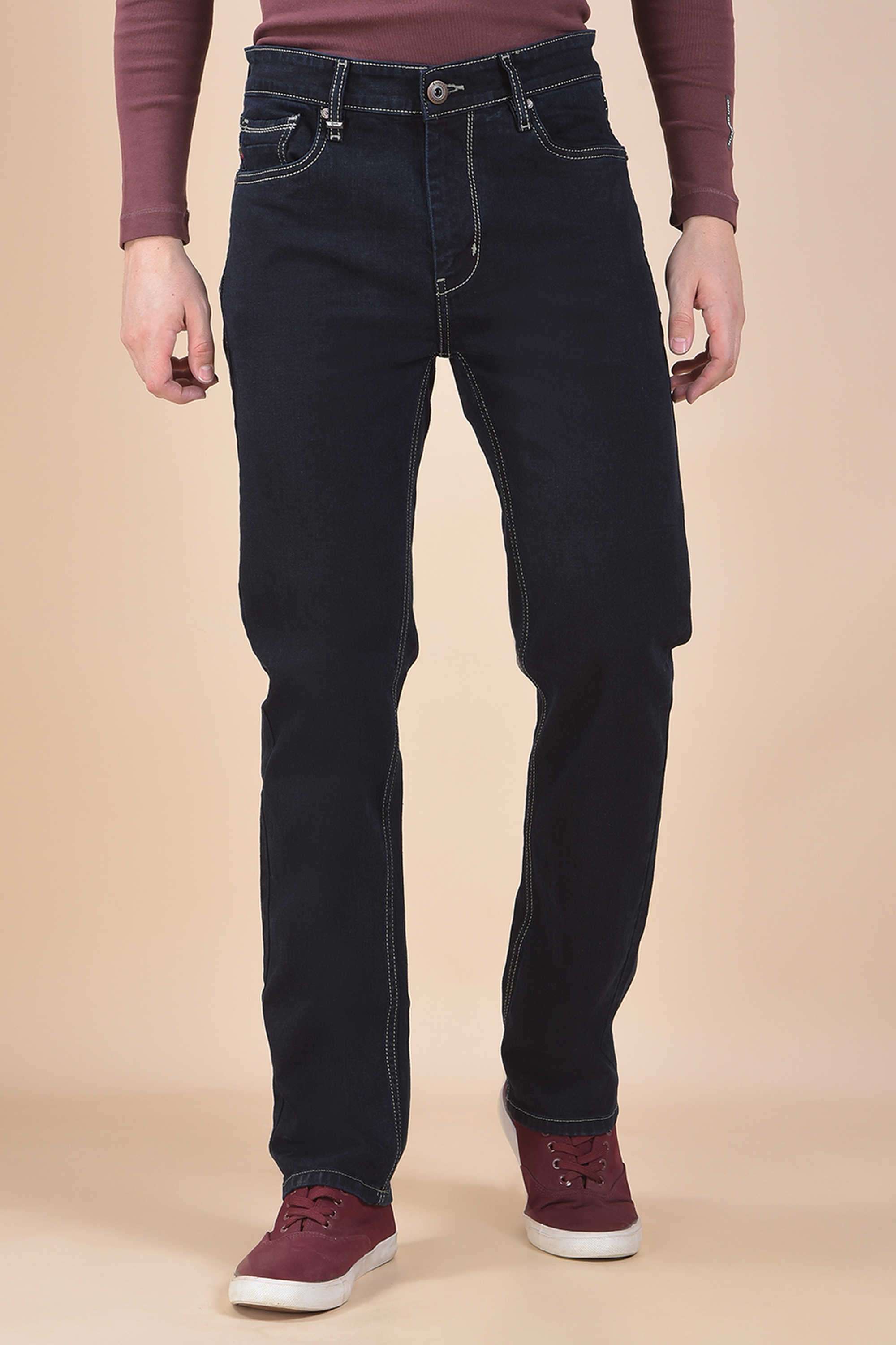 Printed-Cotton-Blend-Slim-Fit-Men-s-Jeans