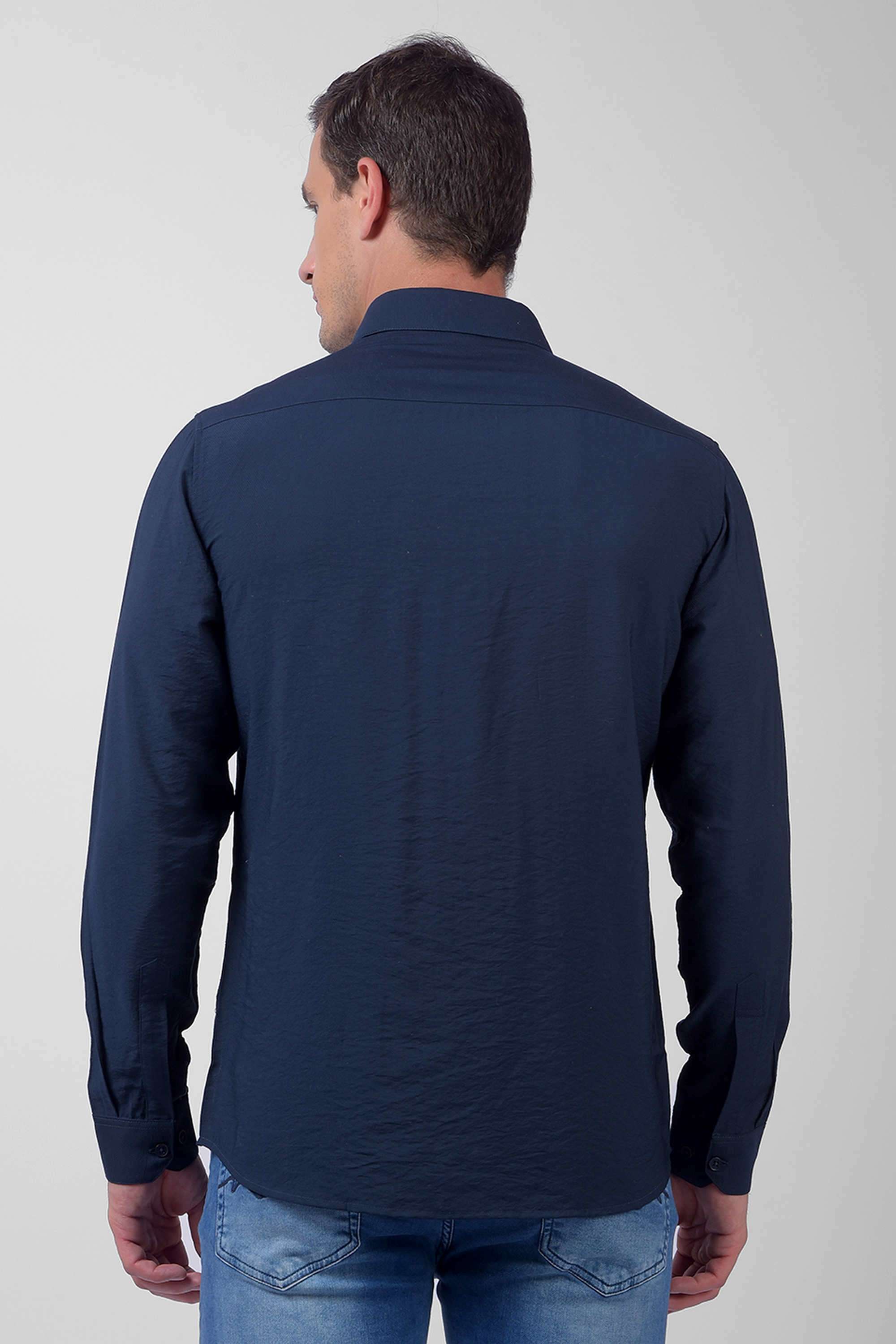 Solid-Viscose-Regular-Fit-Men-s-Casual-Shirt