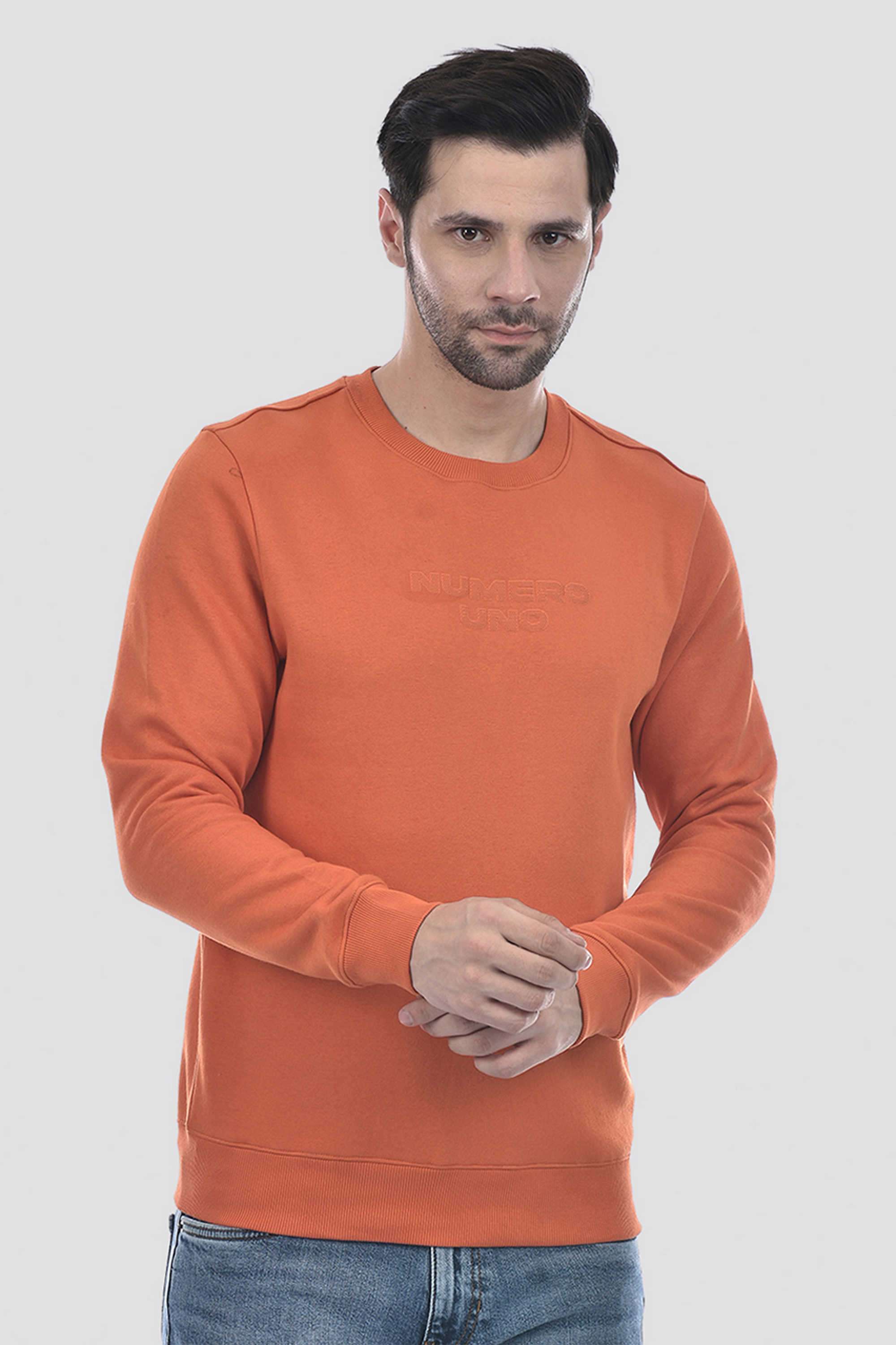 Solid-Cotton-Viscose-Fleece-Round-Neck-Men-s-Sweatshirt