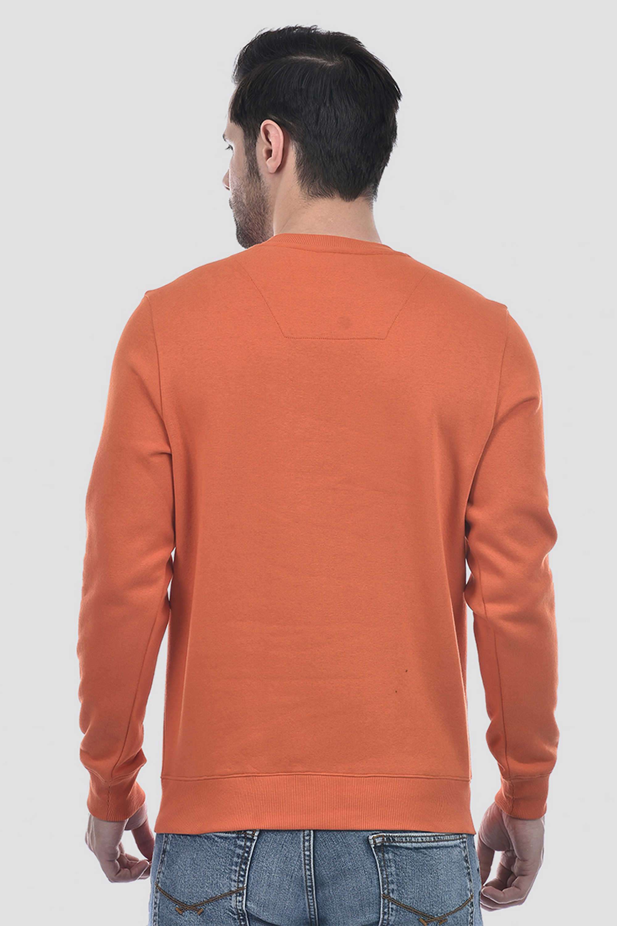 Solid-Cotton-Viscose-Fleece-Round-Neck-Men-s-Sweatshirt