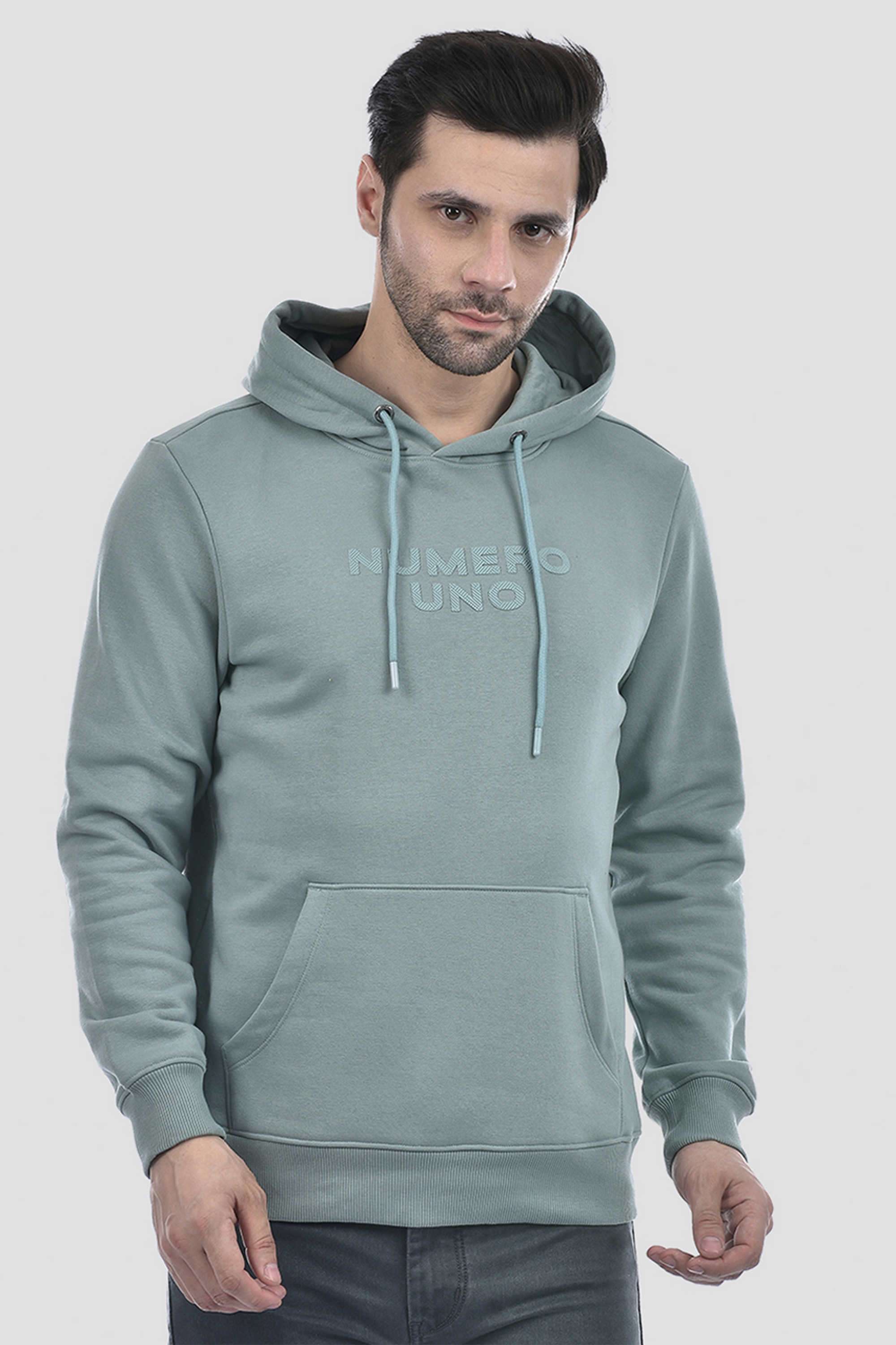 Solid-Cotton-Viscose-Fleece-Hooded-Men-s-Sweatshirt