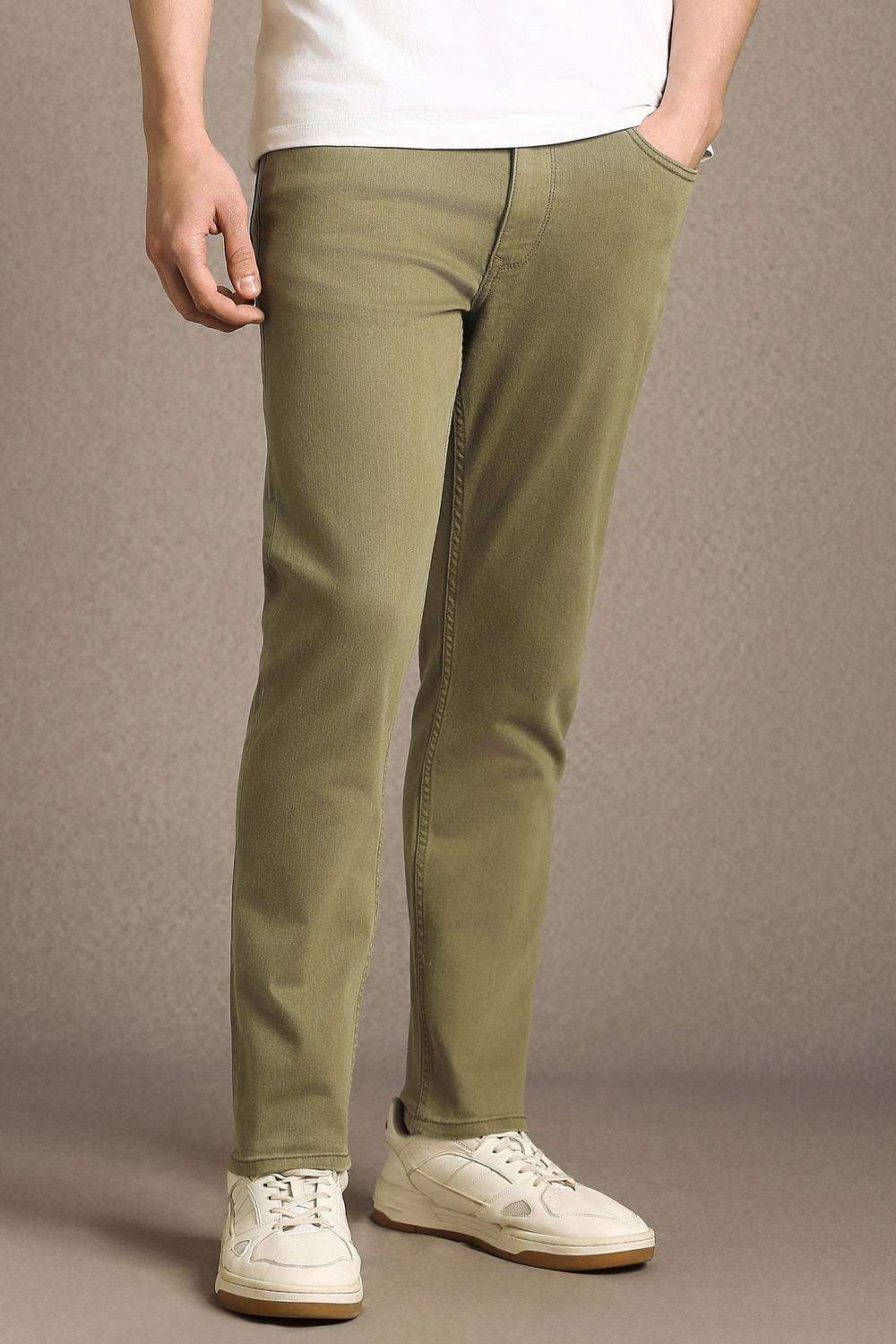 Solid-Cotton-Blend-Super-Slim-Fit-Men-s-Jeans