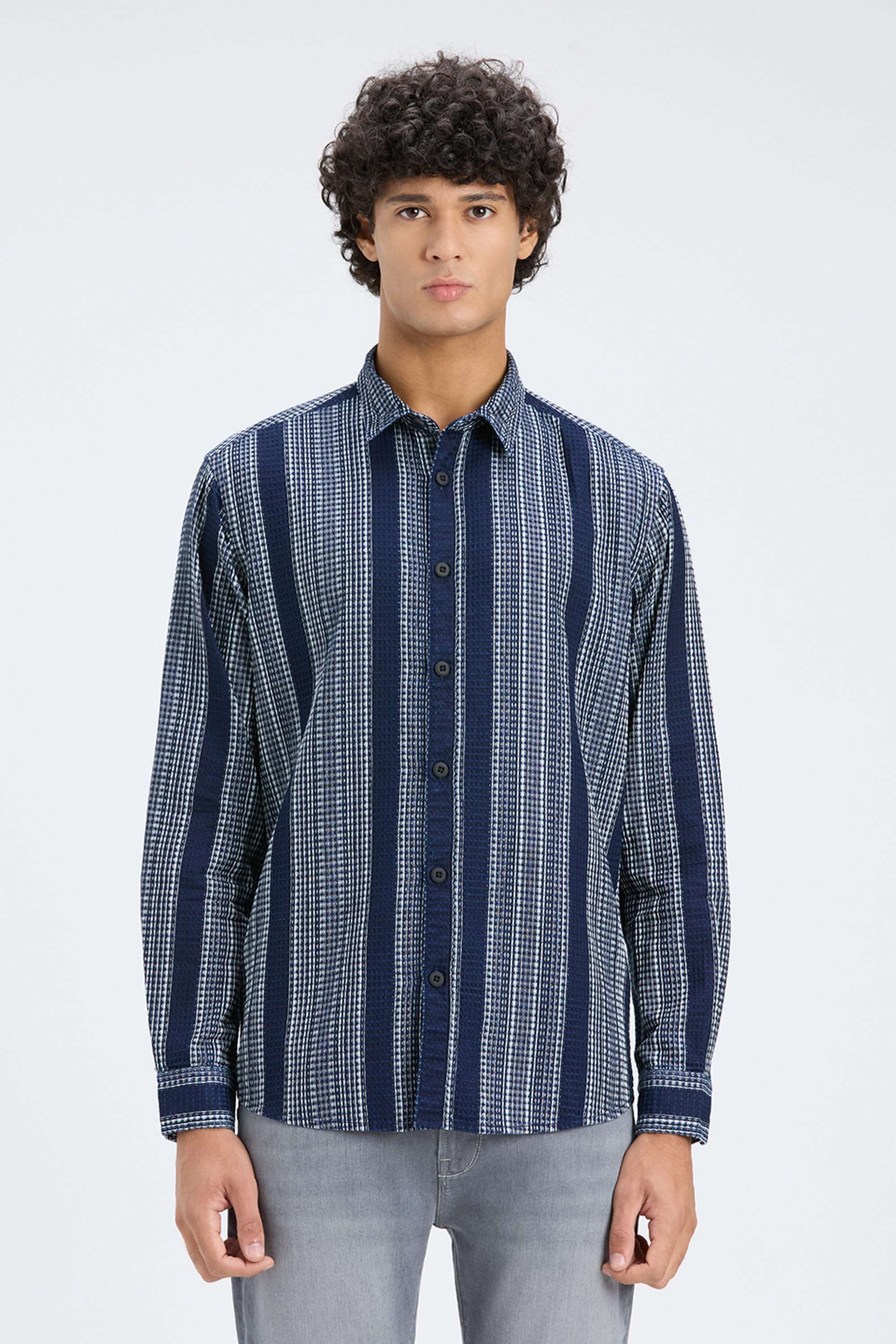 Stripes-Cotton-Regular-Fit-Men-s-Shirt