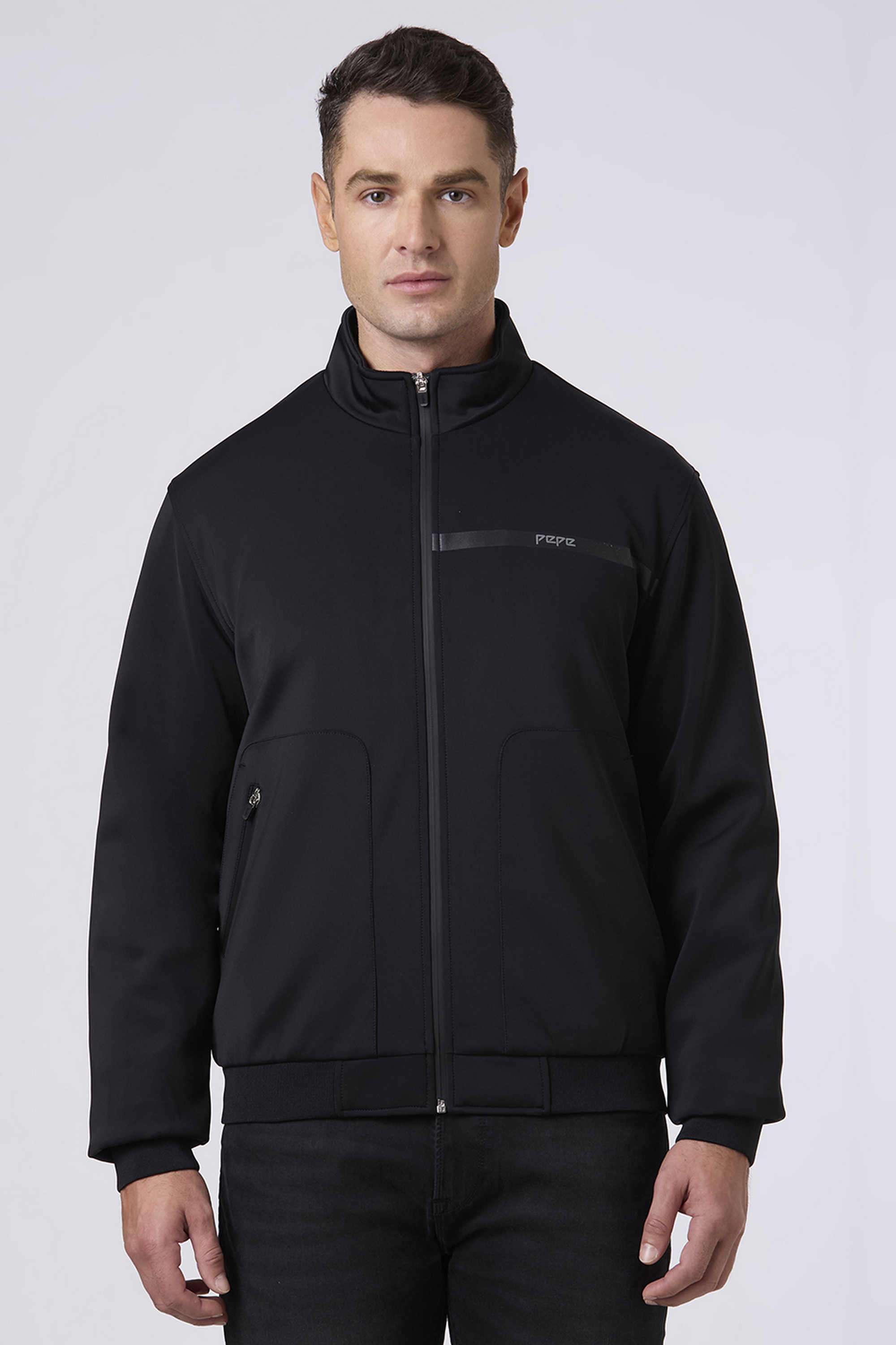 Polyester-Zipper-Regular-Fit-Men-Casual-Wear-Jacket