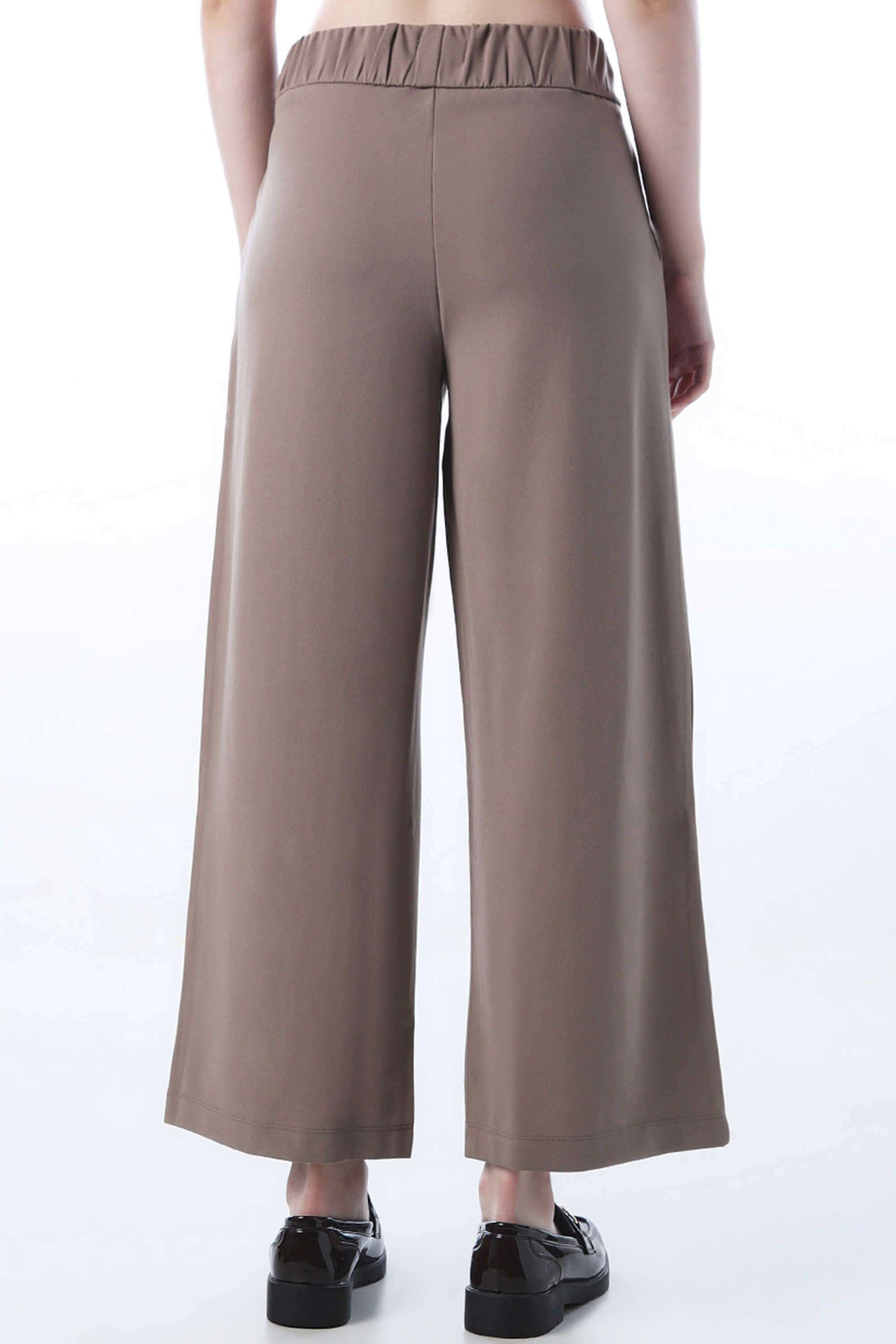 Solid-Regular-Fit-Polyester-Women-s-Casual-Wear-Pants