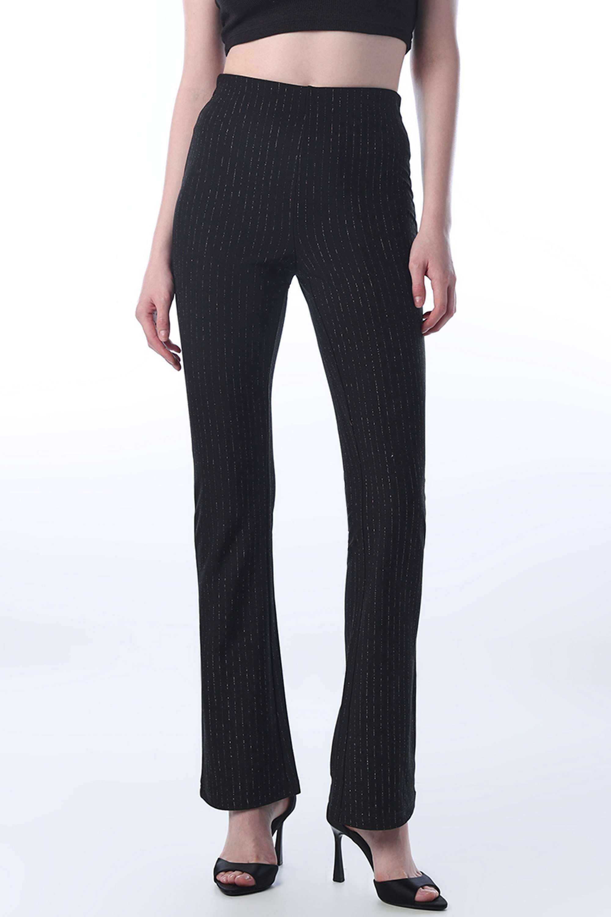 Solid-Regular-Fit-Polyester-Women-Party-Wear-Pants