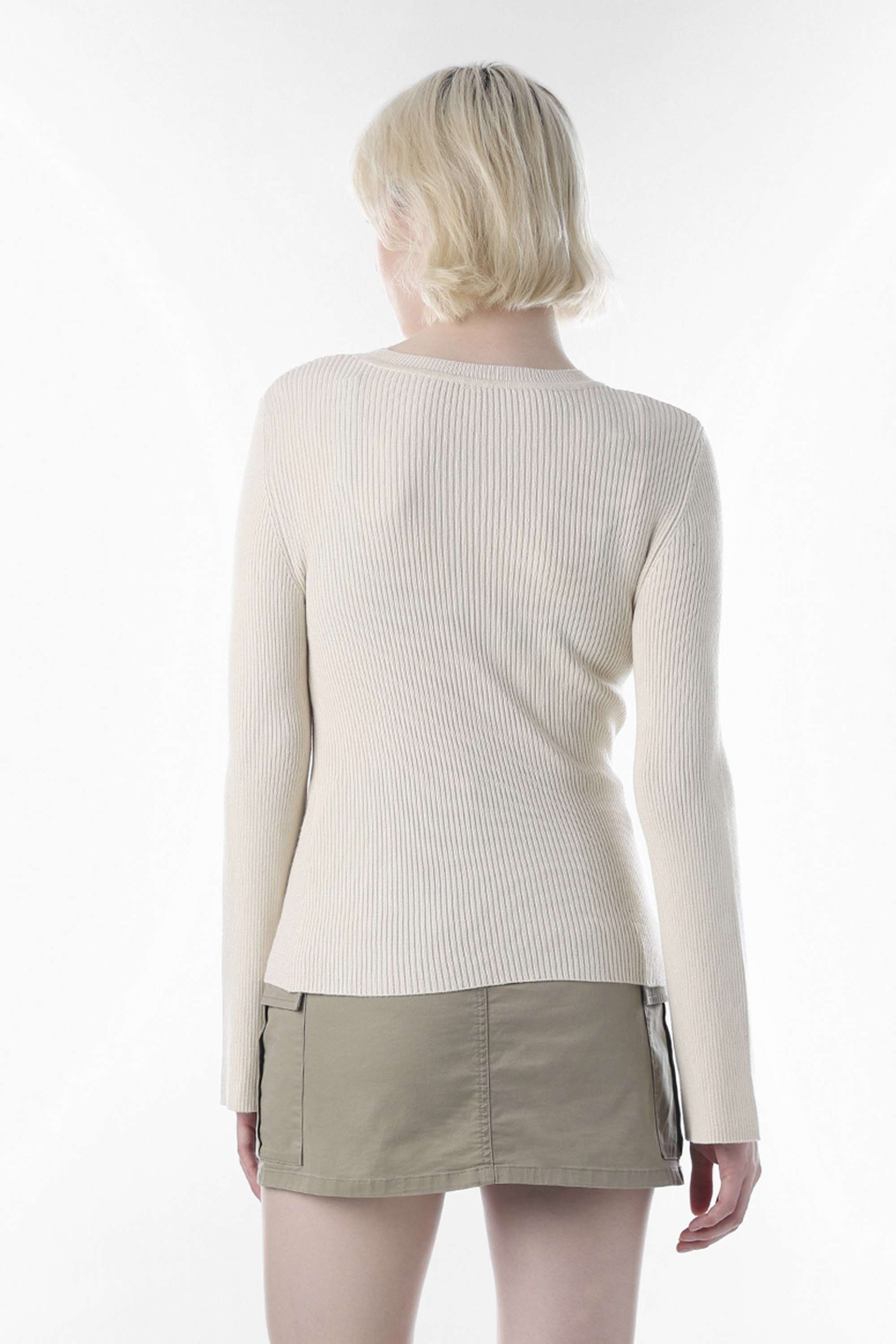Solid-Round-Neck-Viscose-Women-Casual-Wear-Pullover