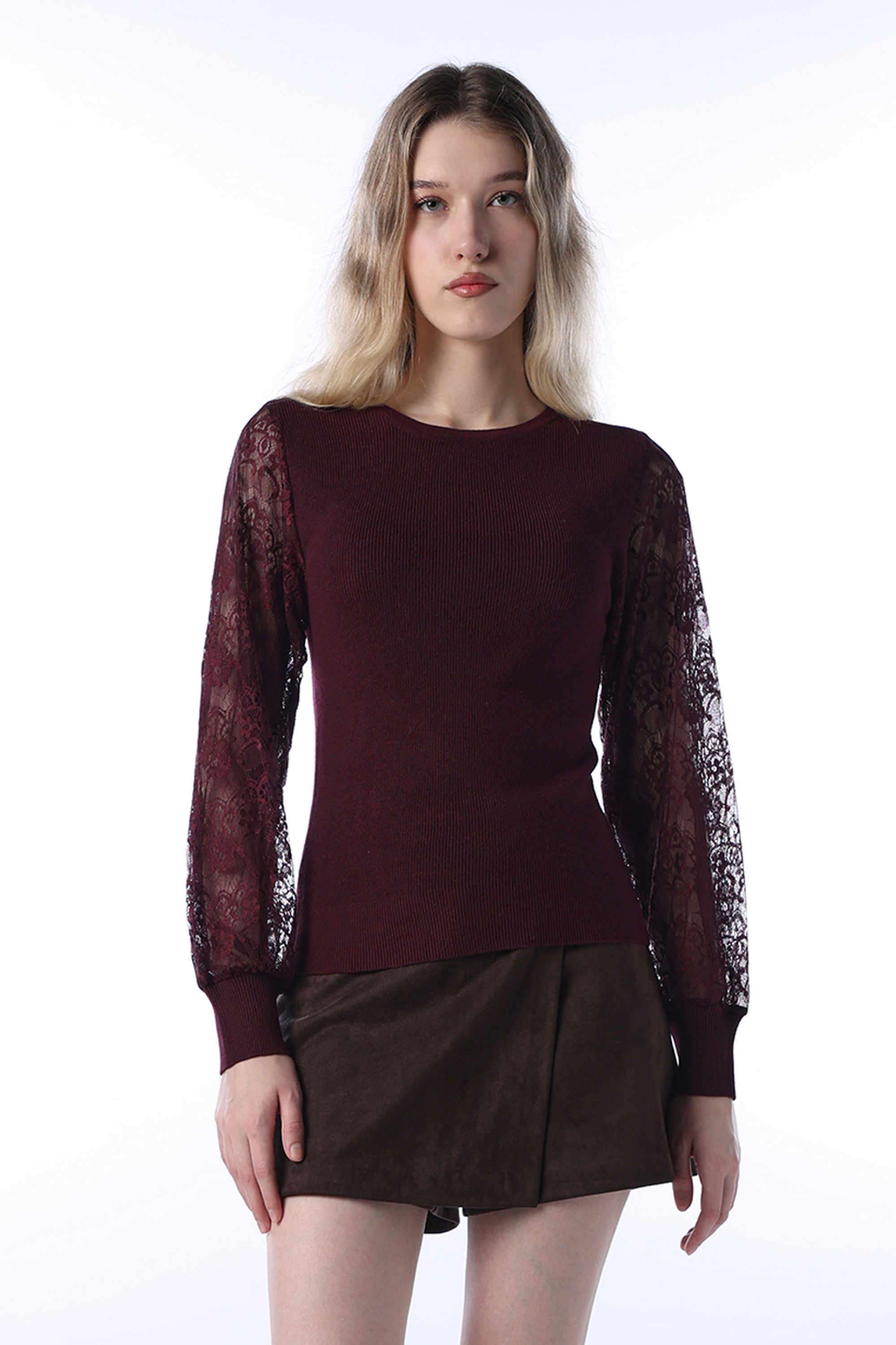 Embroidered-Polyester-Round-Neck-Women-s-Casual-Wear-Sweater