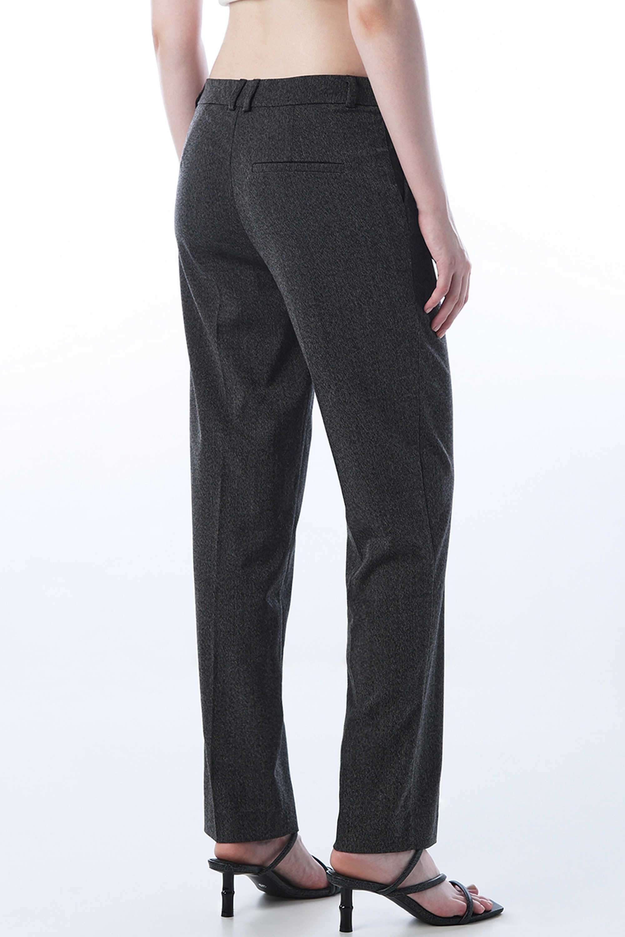Solid-Slim-Fit-Polyester-Women-s-Formal-Wear-Pants