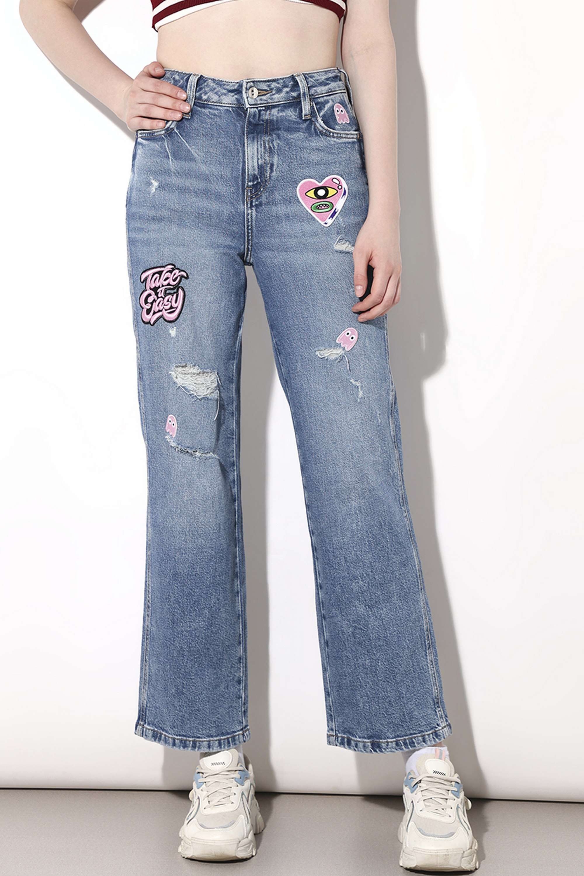 High-Rise-Cotton-Straight-Fit-Women-s-Jeans