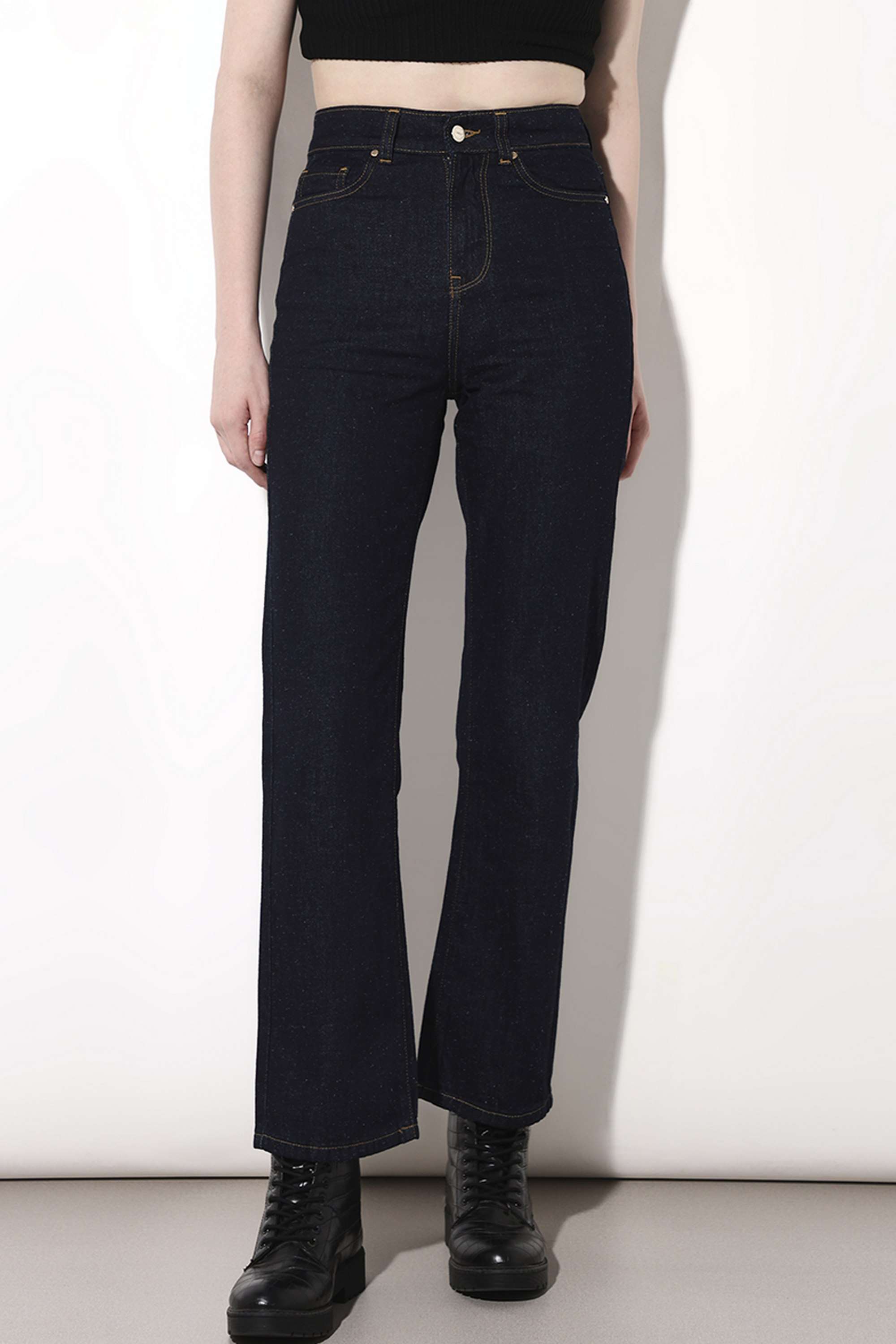 High-Rise-Cotton-Regular-Fit-Women-s-Jeans