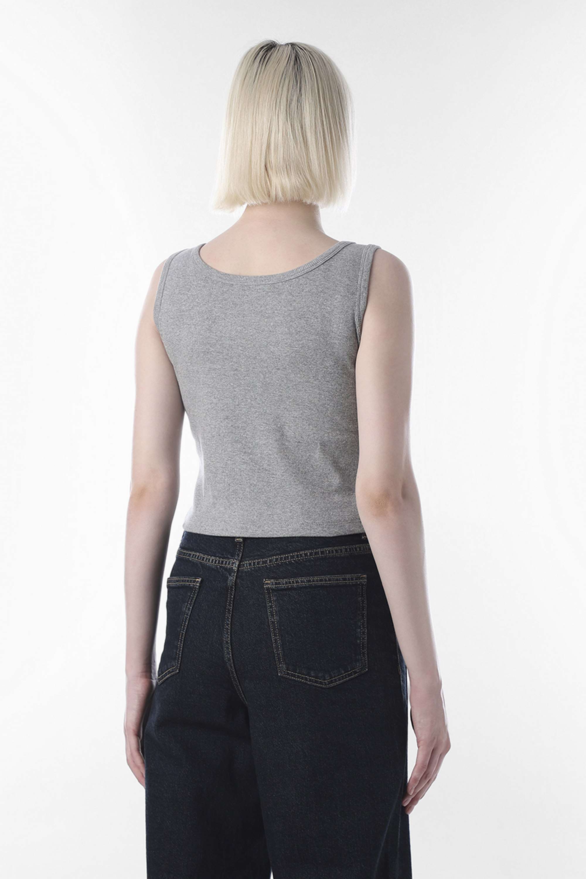 Solid-Scoop-Neck-Cotton-Women-Casual-Wear-Tank-Top