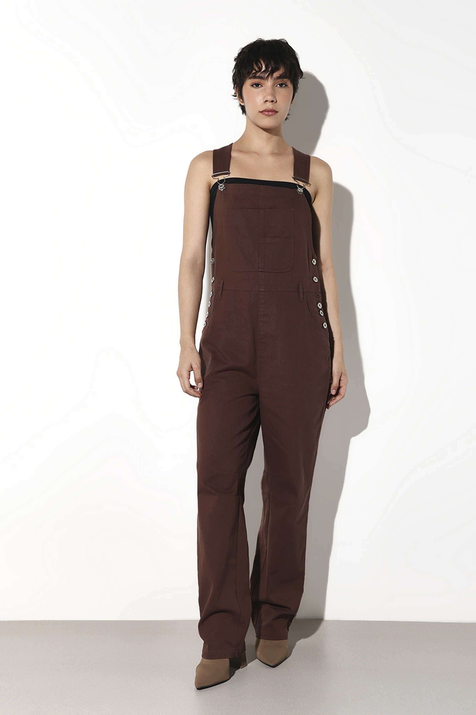 Solid-Regular-Fit-Cotton-Women-s-Casual-Wear-Jumpsuit