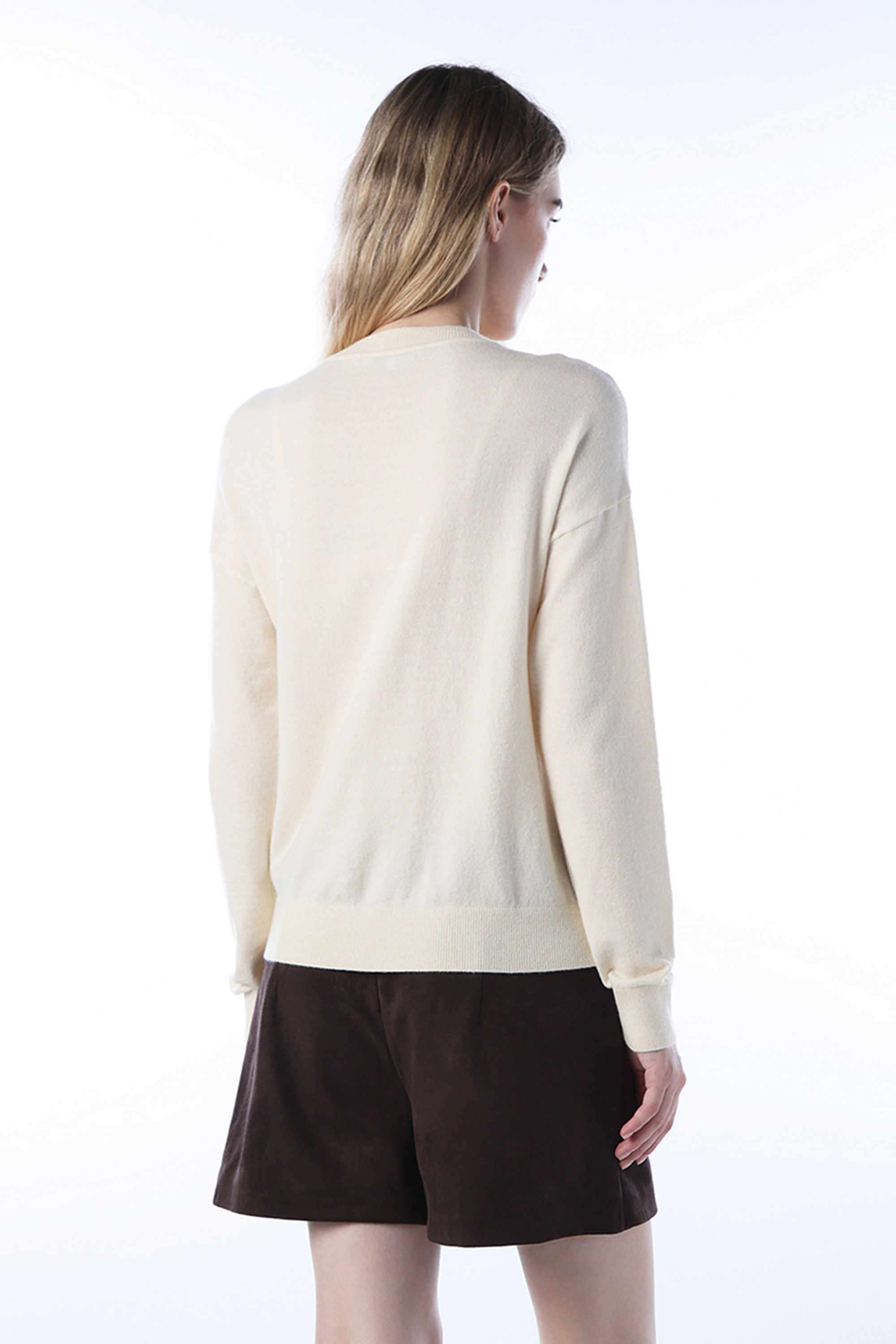 Typographic-Viscose-Round-Neck-Women-s-Pullover