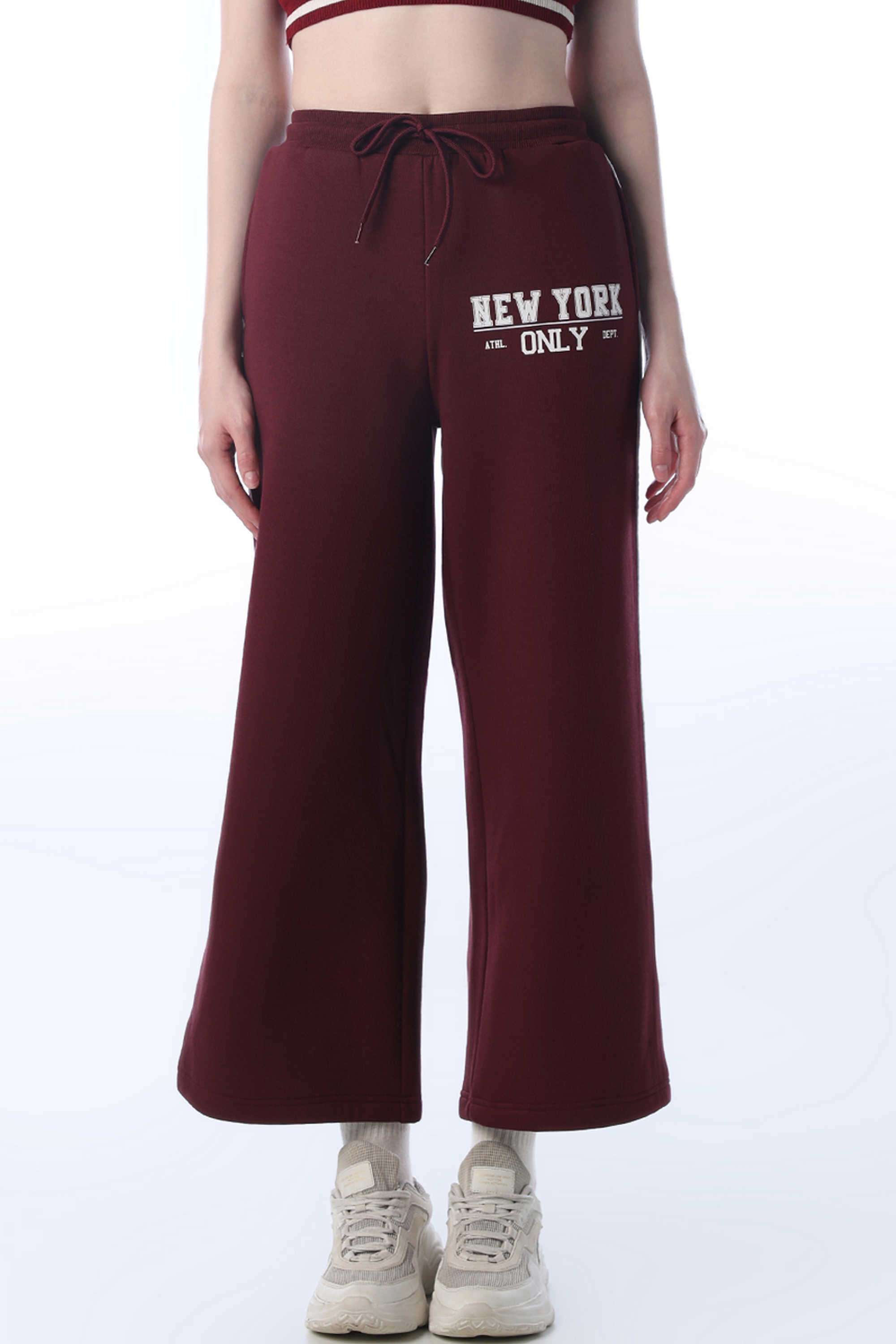 Typographic-Regular-Fit-Cotton-Women-s-Casual-Wear-Pants