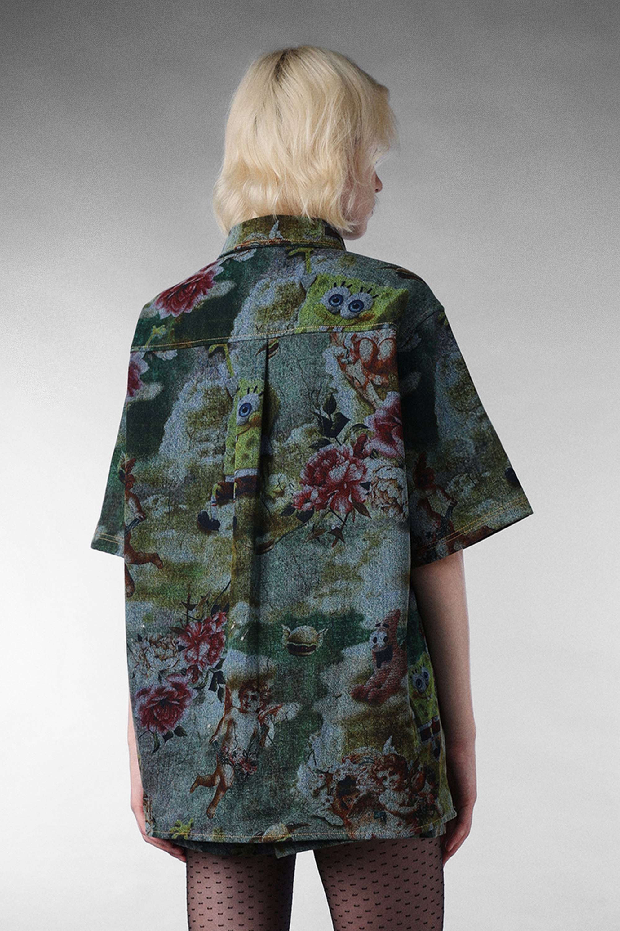 Abstract-Collared-Cotton-Women-Casual-Wear-Shirt