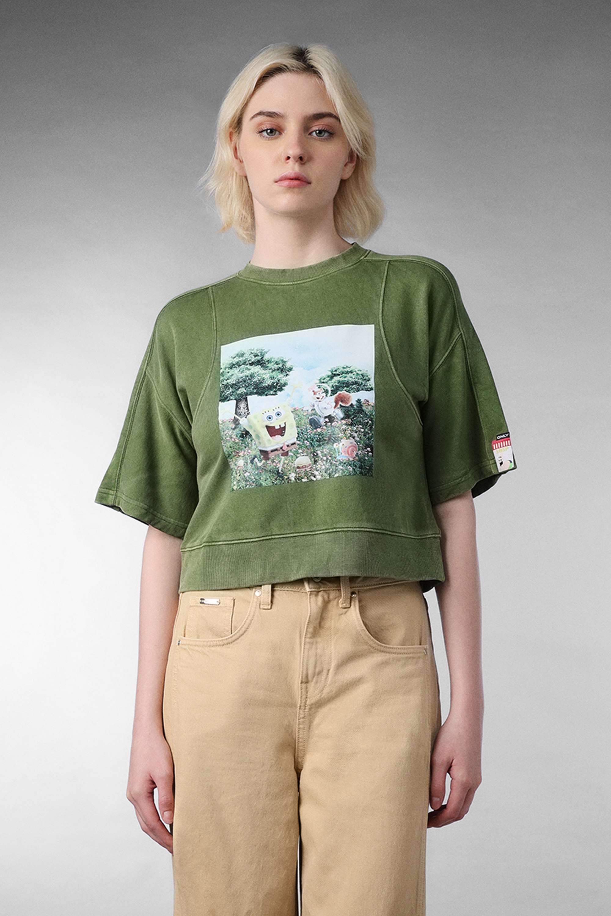 Graphic-Print-Round-Neck-Cotton-Women-T-Shirt