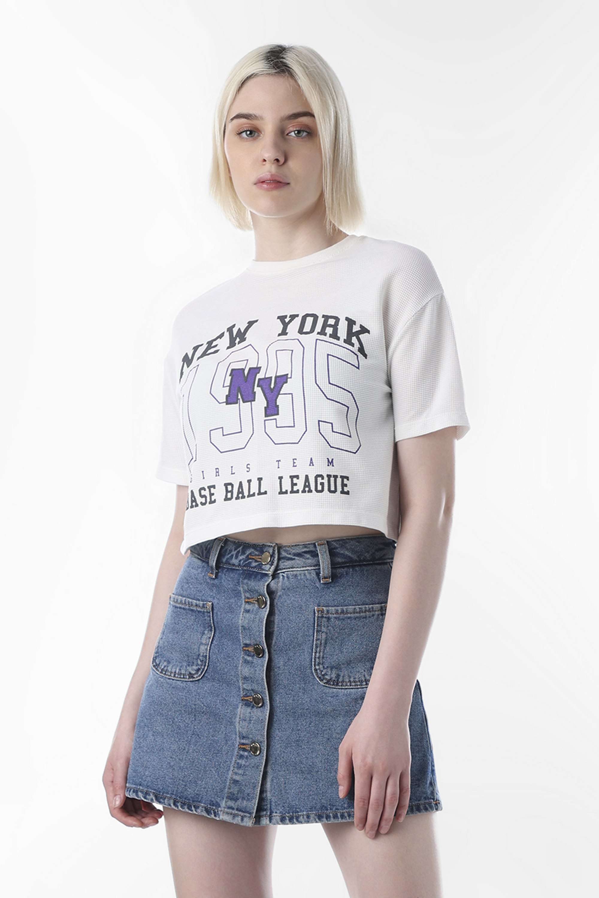 Typographic-Round-Neck-Cotton-Women-Casual-Wear-T-Shirt