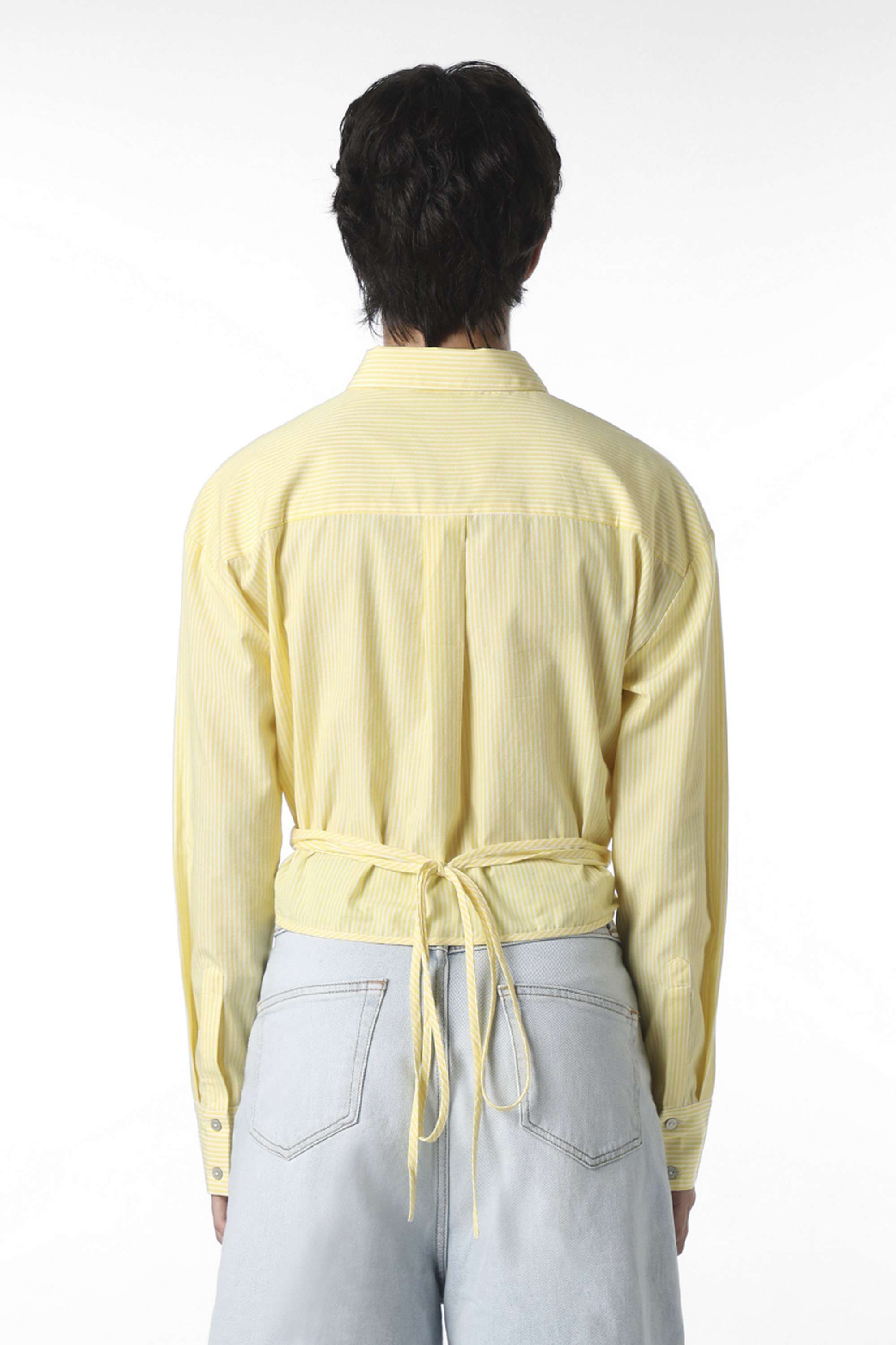 Stripes-Collared-Cotton-Women-Casual-Wear-Shirt