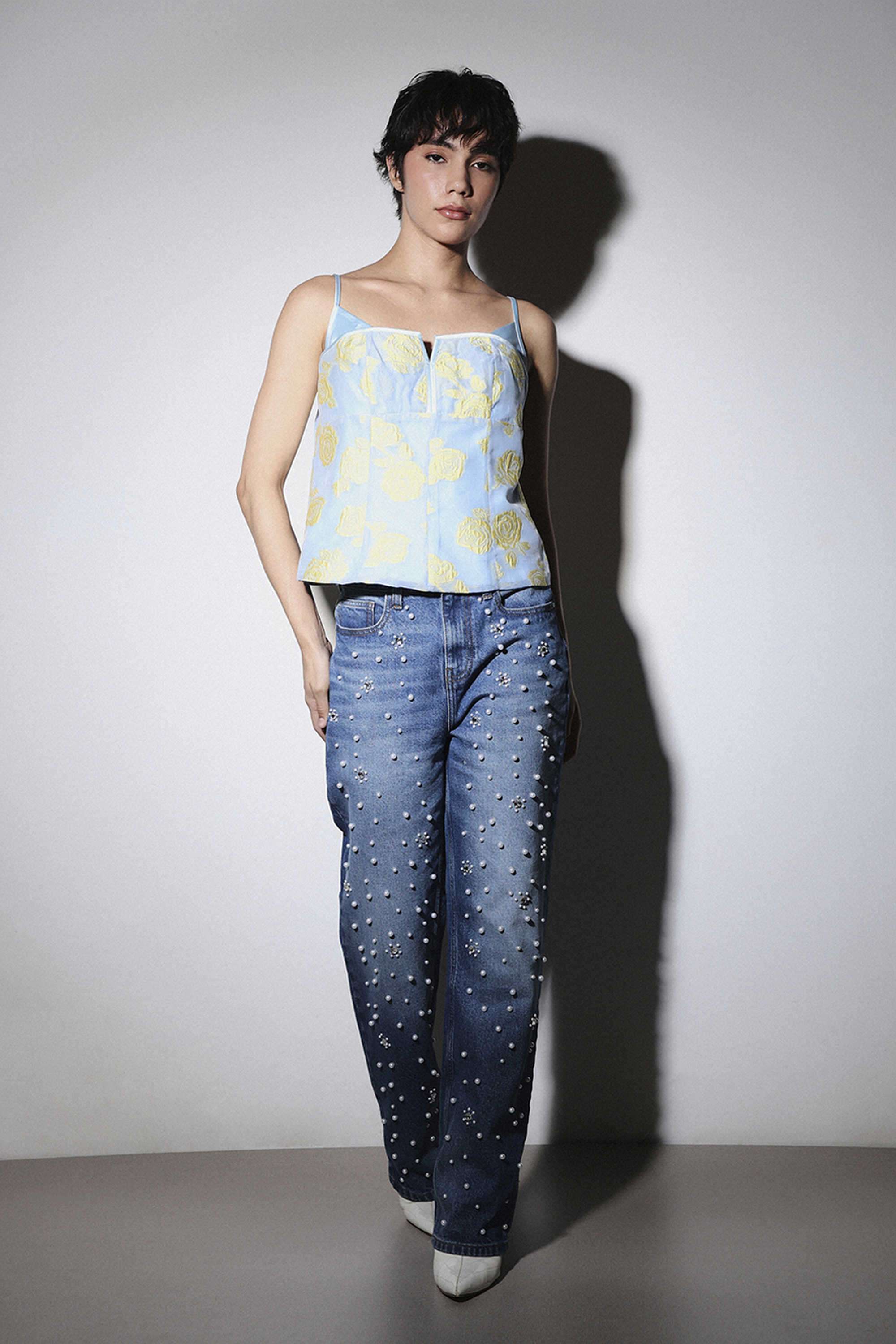 Floral-Polyester-Square-Neck-Women-s-Tank-Top