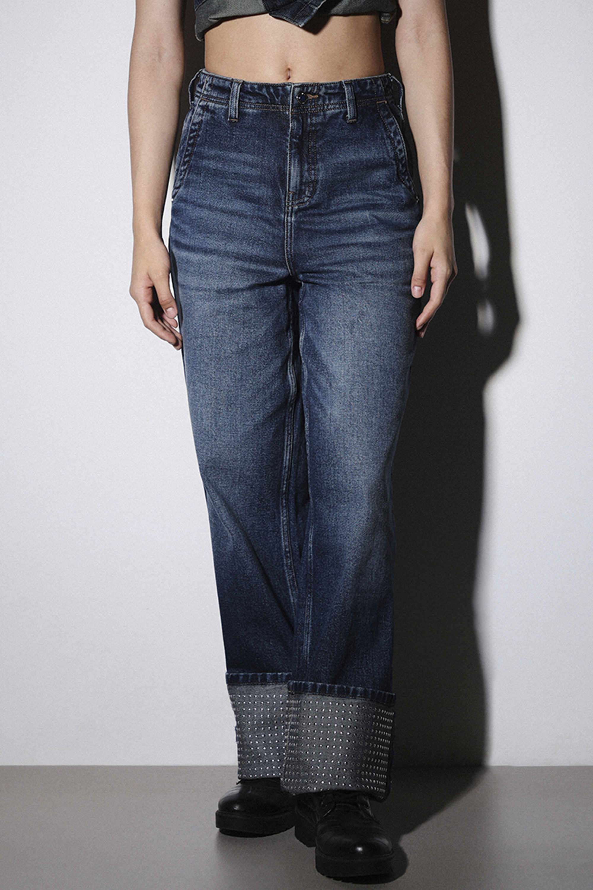 Solid-Cotton-Women-s-Casual-Wear-Jeans