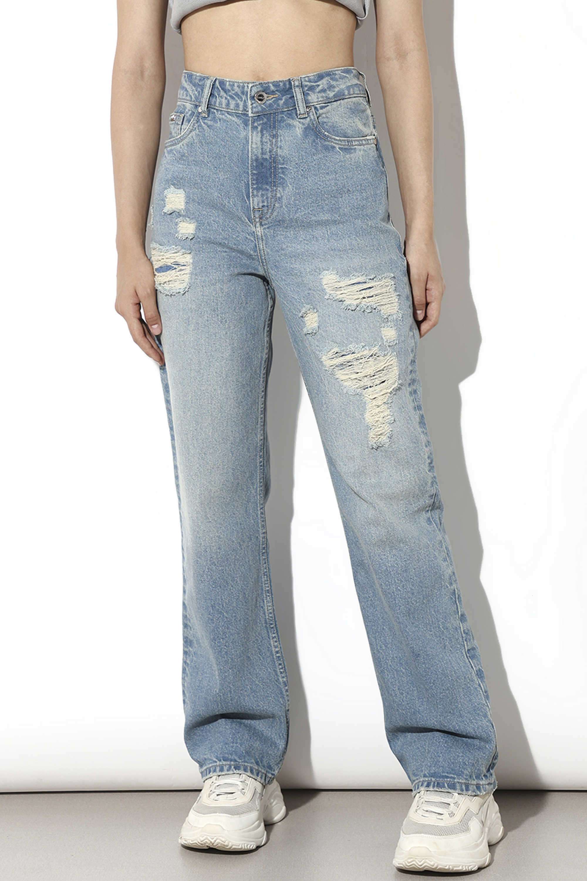High-Rise-Cotton-Straight-Fit-Women-s-Jeans