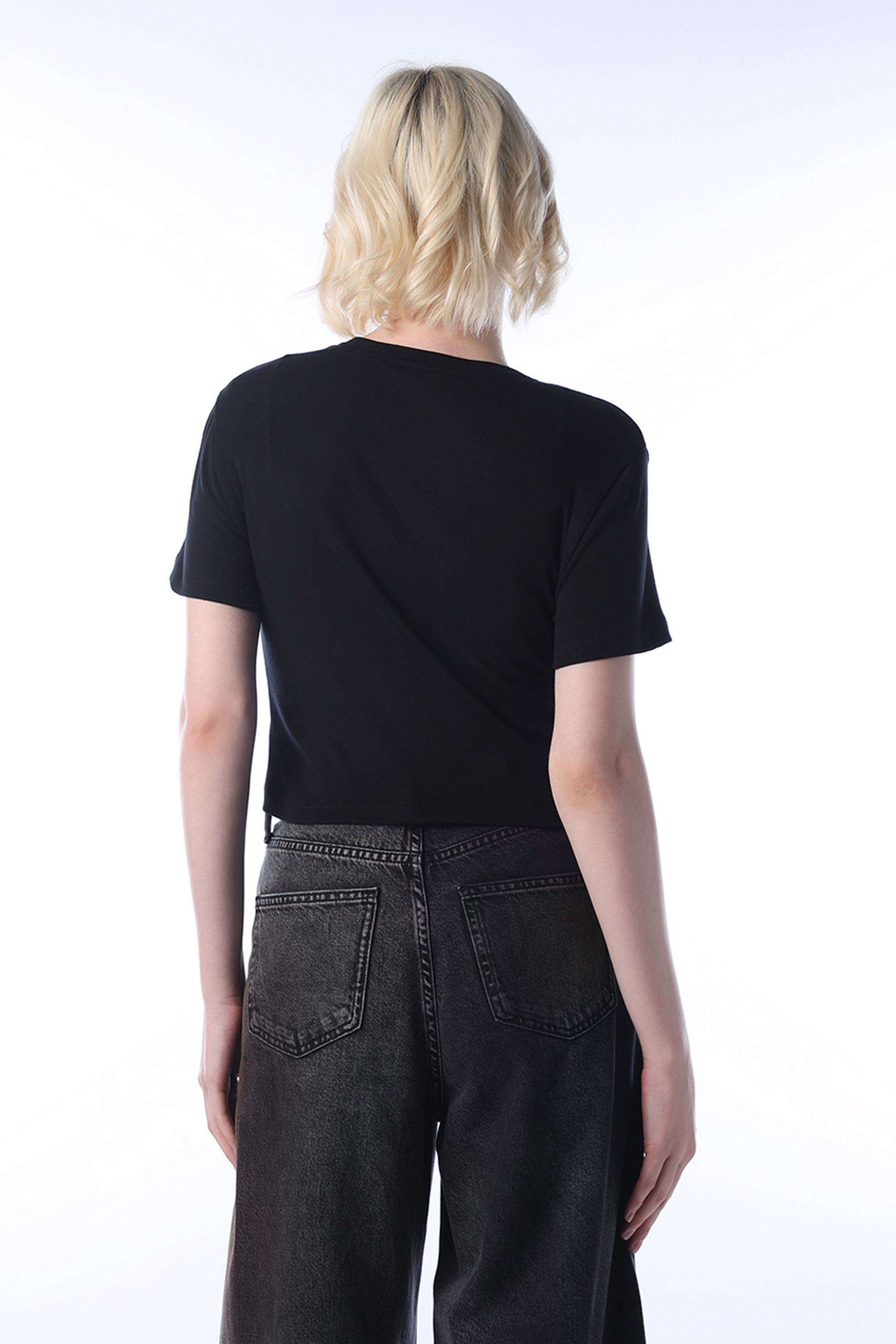 Embellished-Cotton-Round-Neck-Women-s-T-Shirt