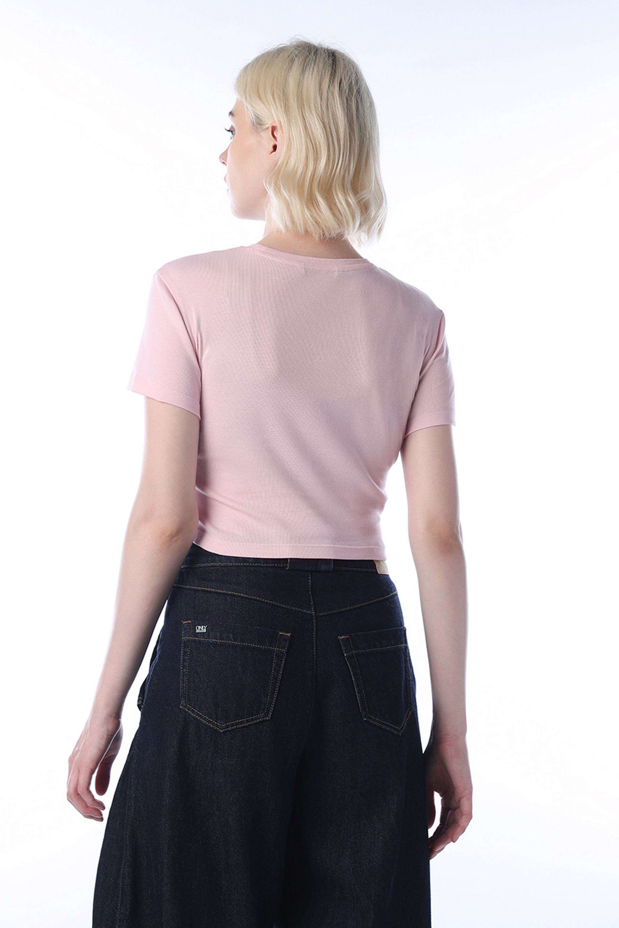 Embellished-Cotton-Round-Neck-Women-s-T-Shirt
