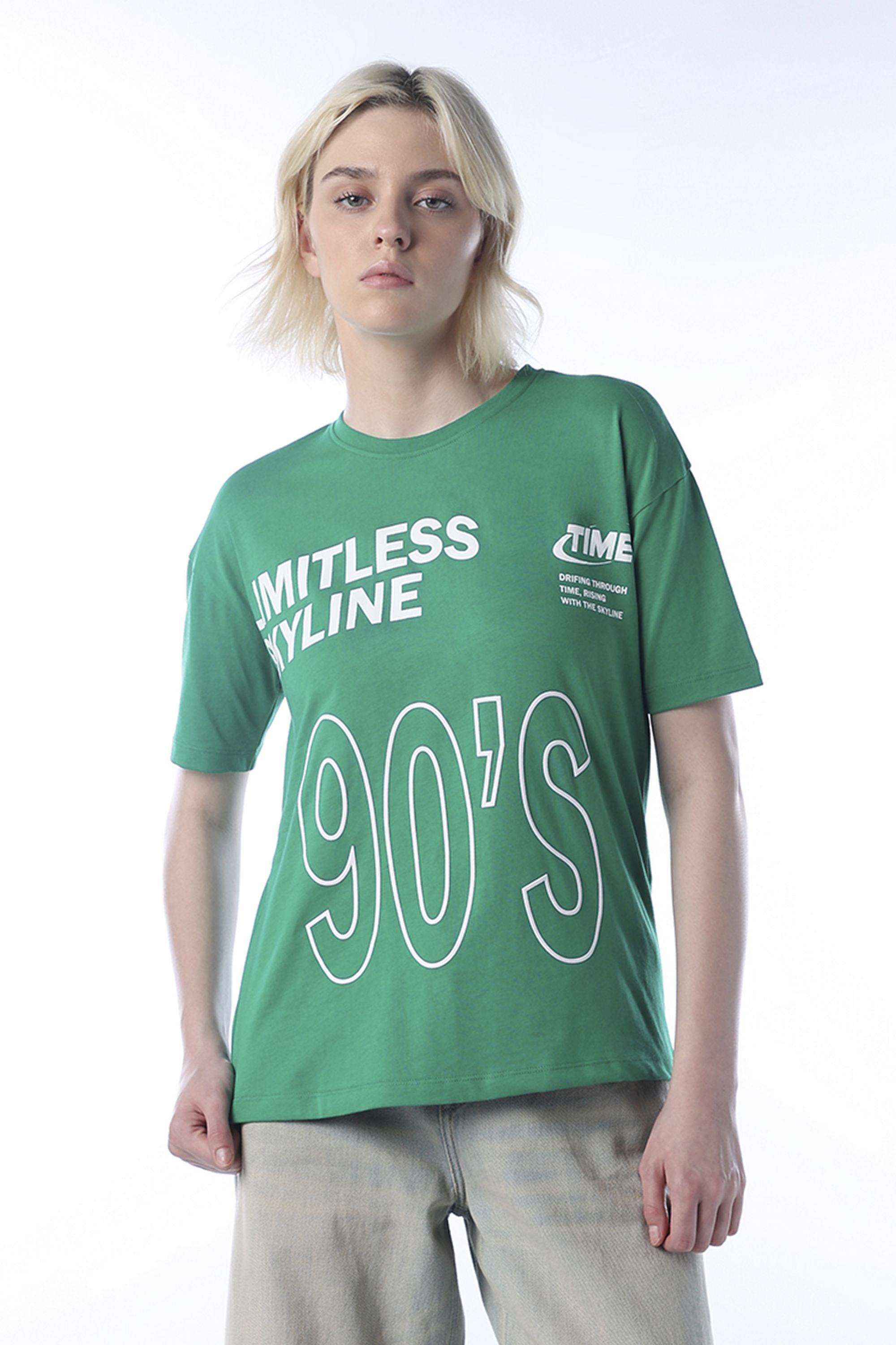 Typographic-Cotton-Round-Neck-Women-s-T-Shirt
