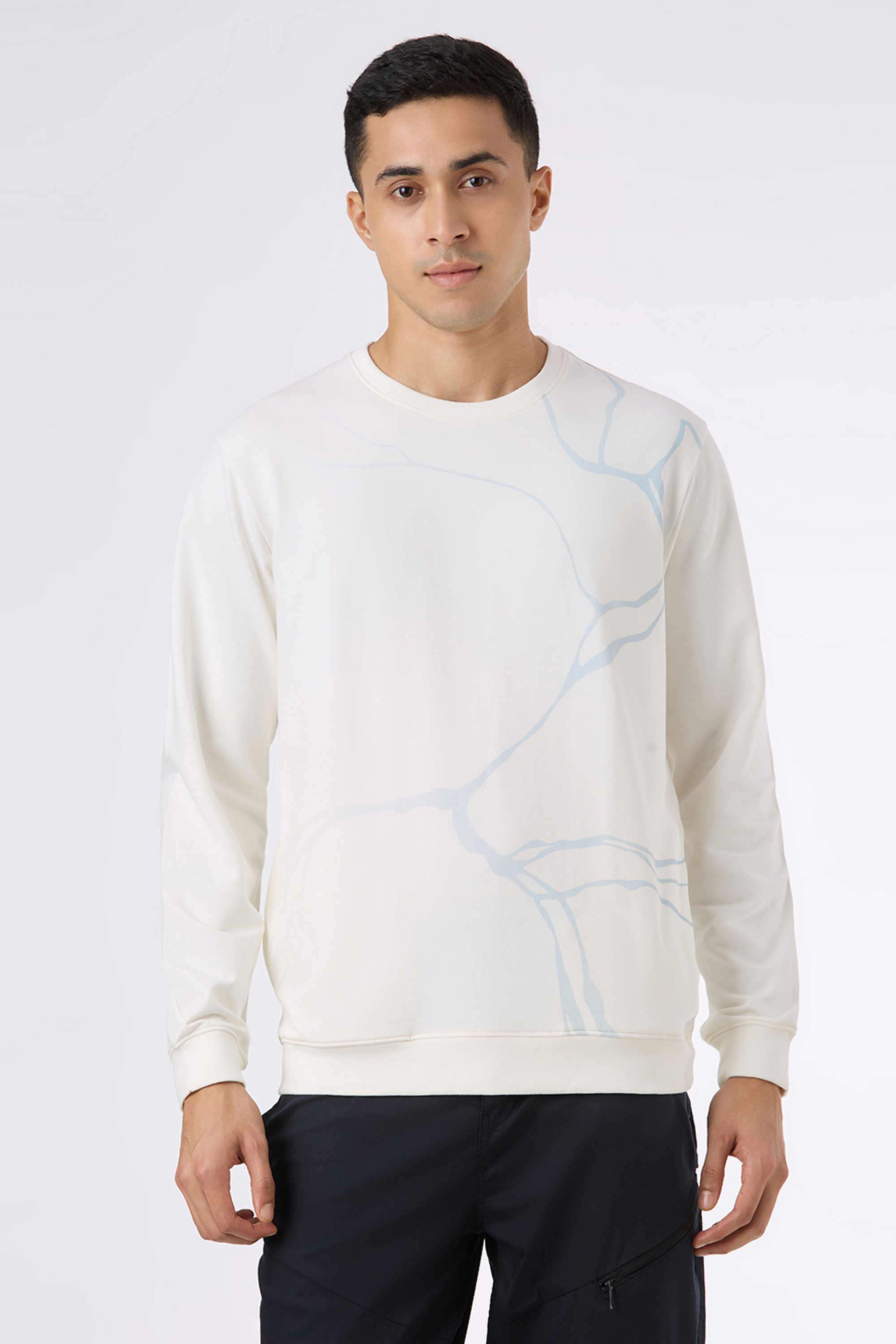 Printed-Blended-Fabric-Regular-Fit-Men-Sweatshirt