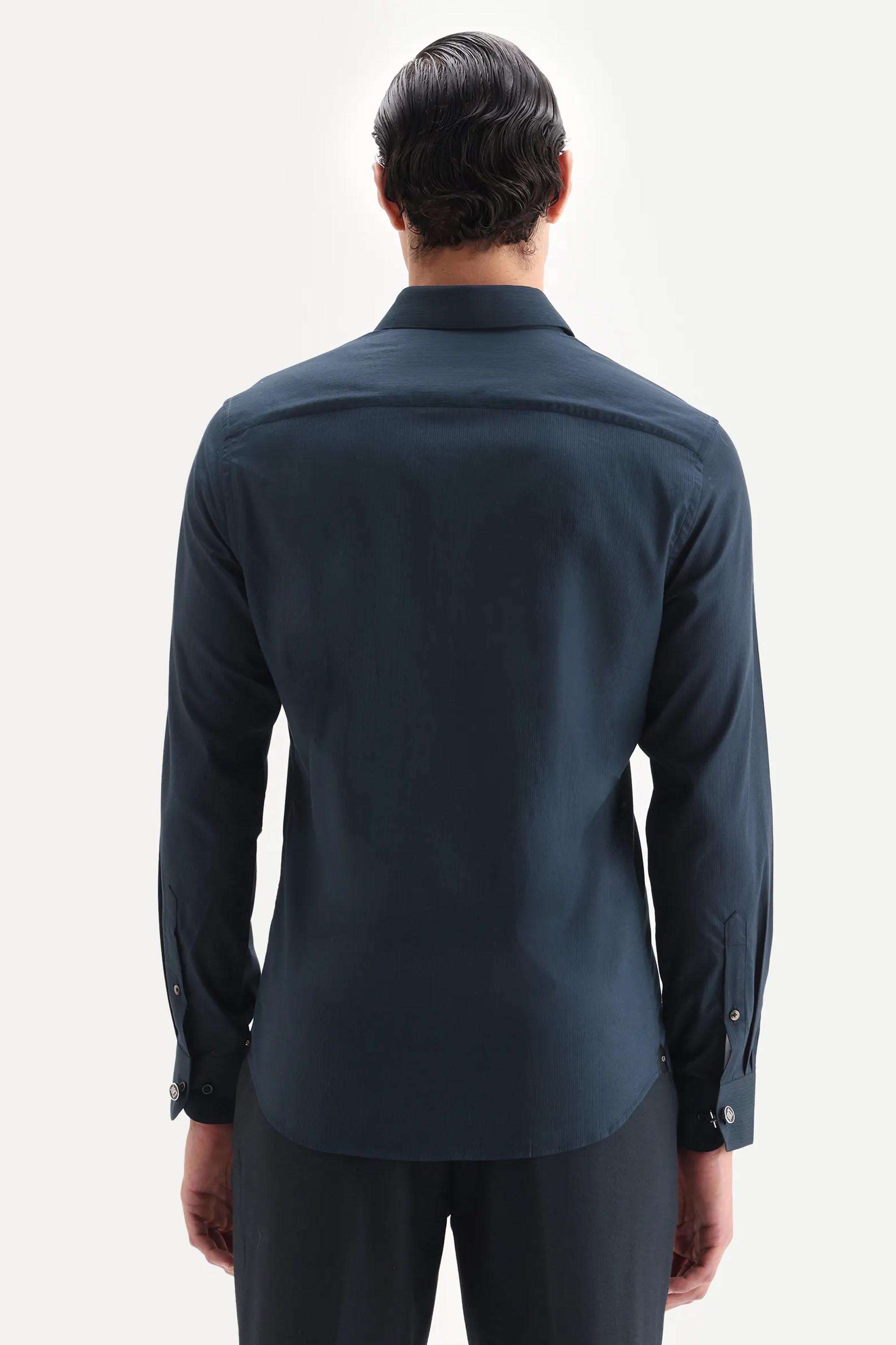 Solid-Cotton-Regular-Fit-Men-s-Casual-Shirt