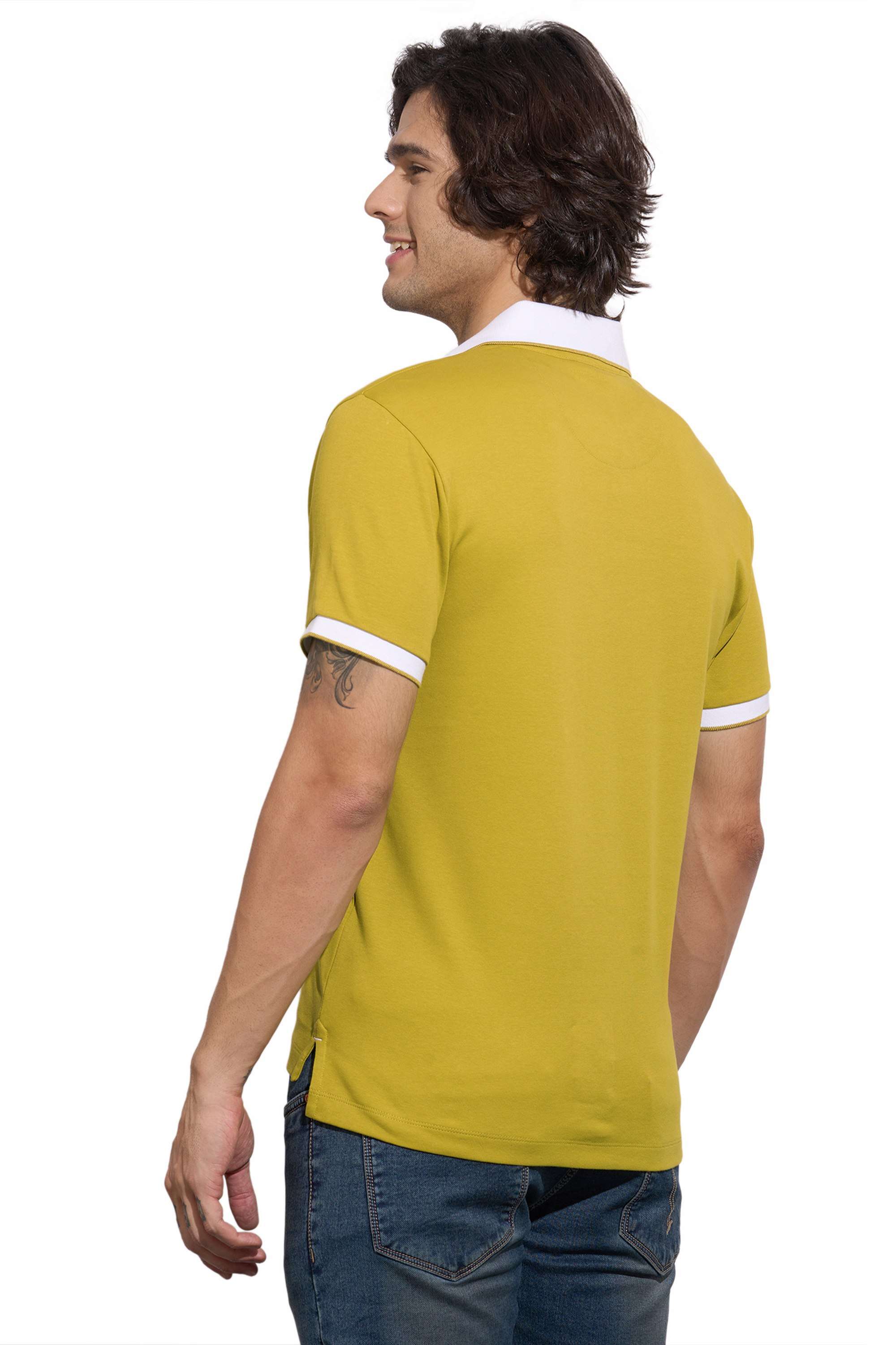 Solid-Cotton-Polo-Men-s-T-Shirt