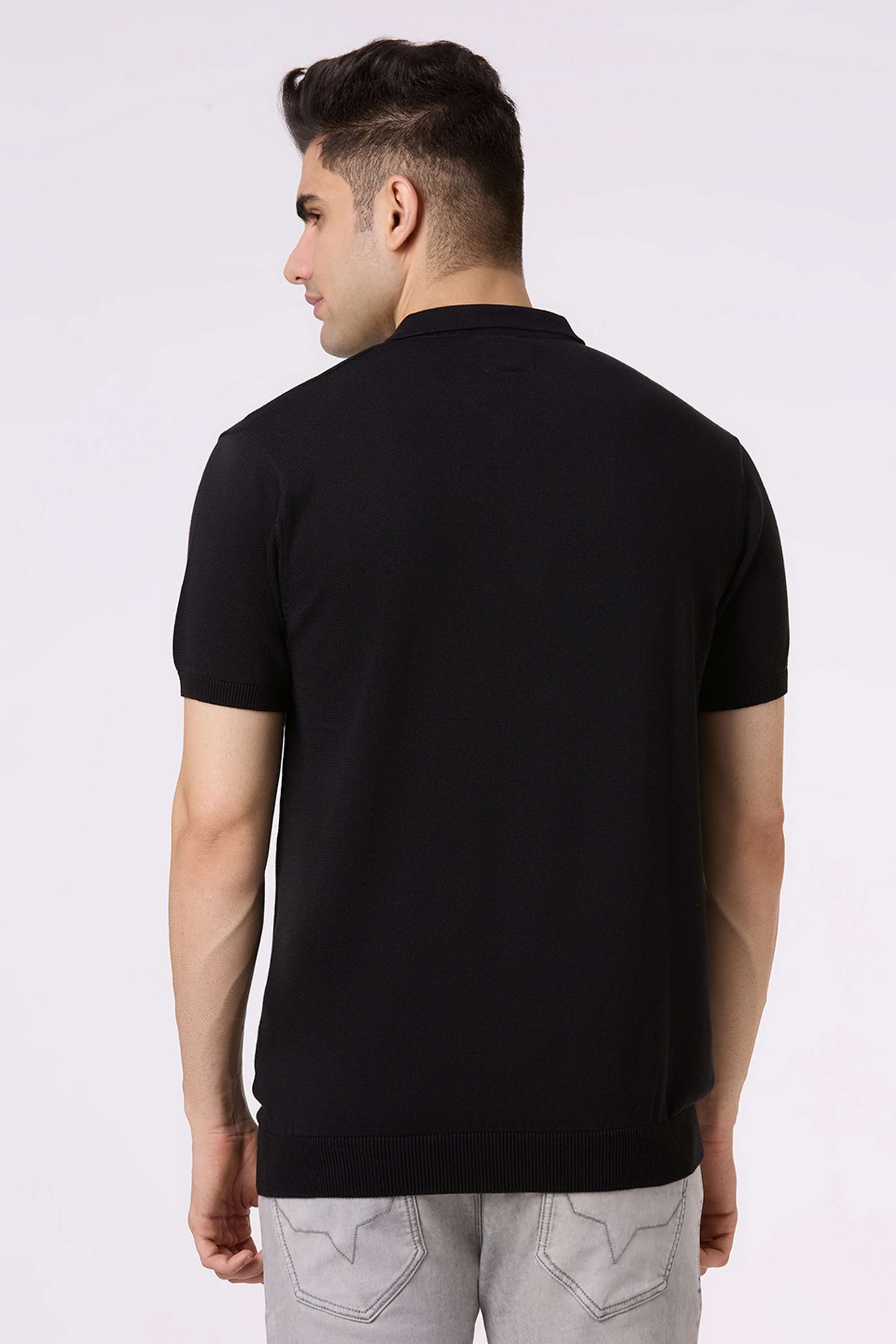 Graphic-Print-Cotton-Polo-Men-s-T-Shirt
