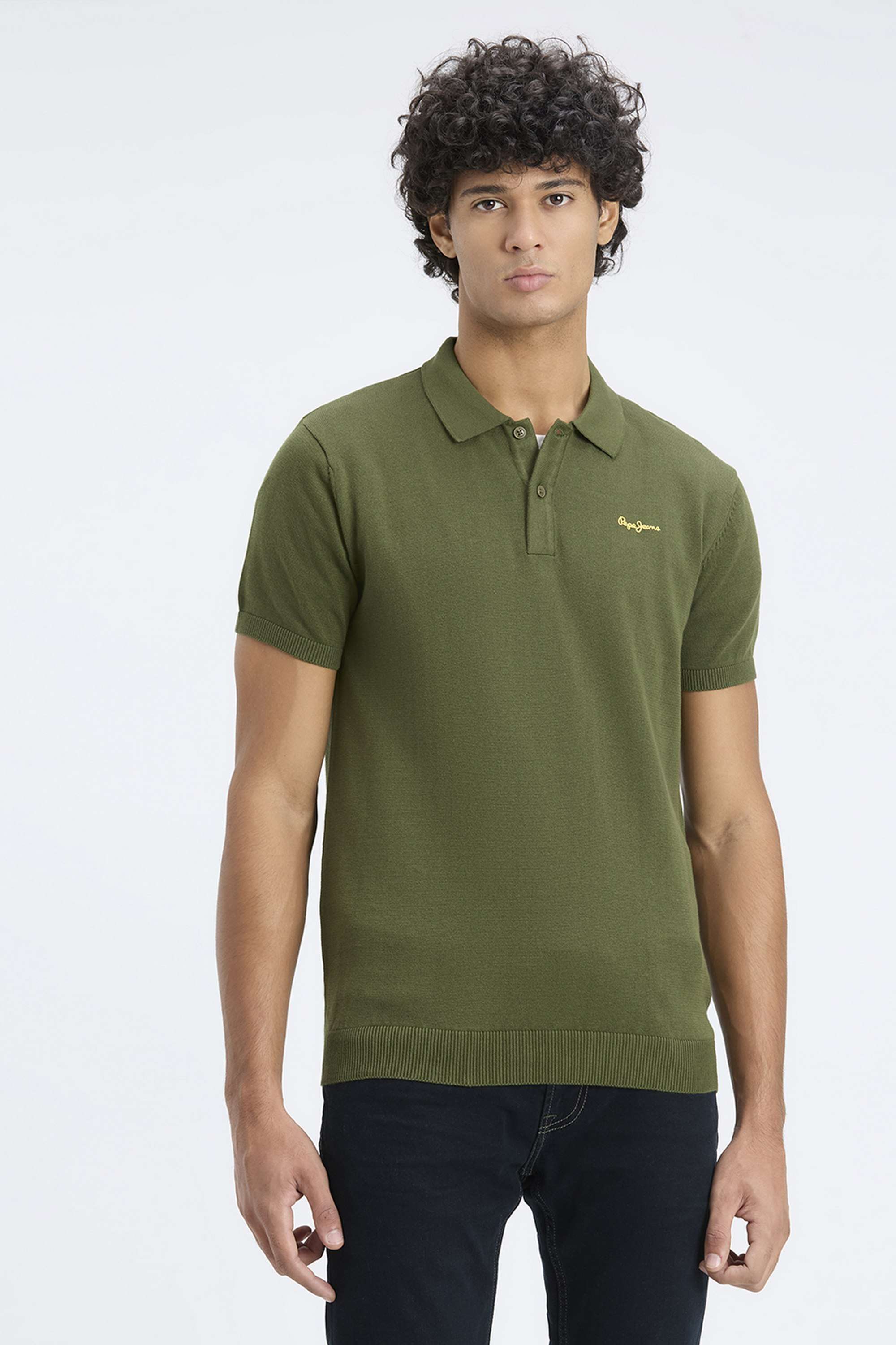Graphic-Print-Cotton-Polo-Men-s-T-Shirt