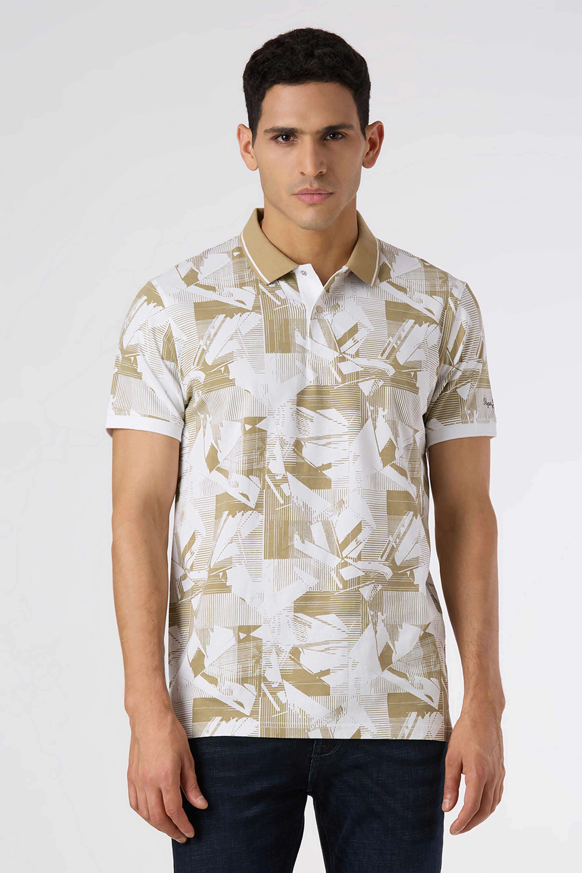 Printed-Cotton-Regular-Fit-Men-Polo-T-Shirt