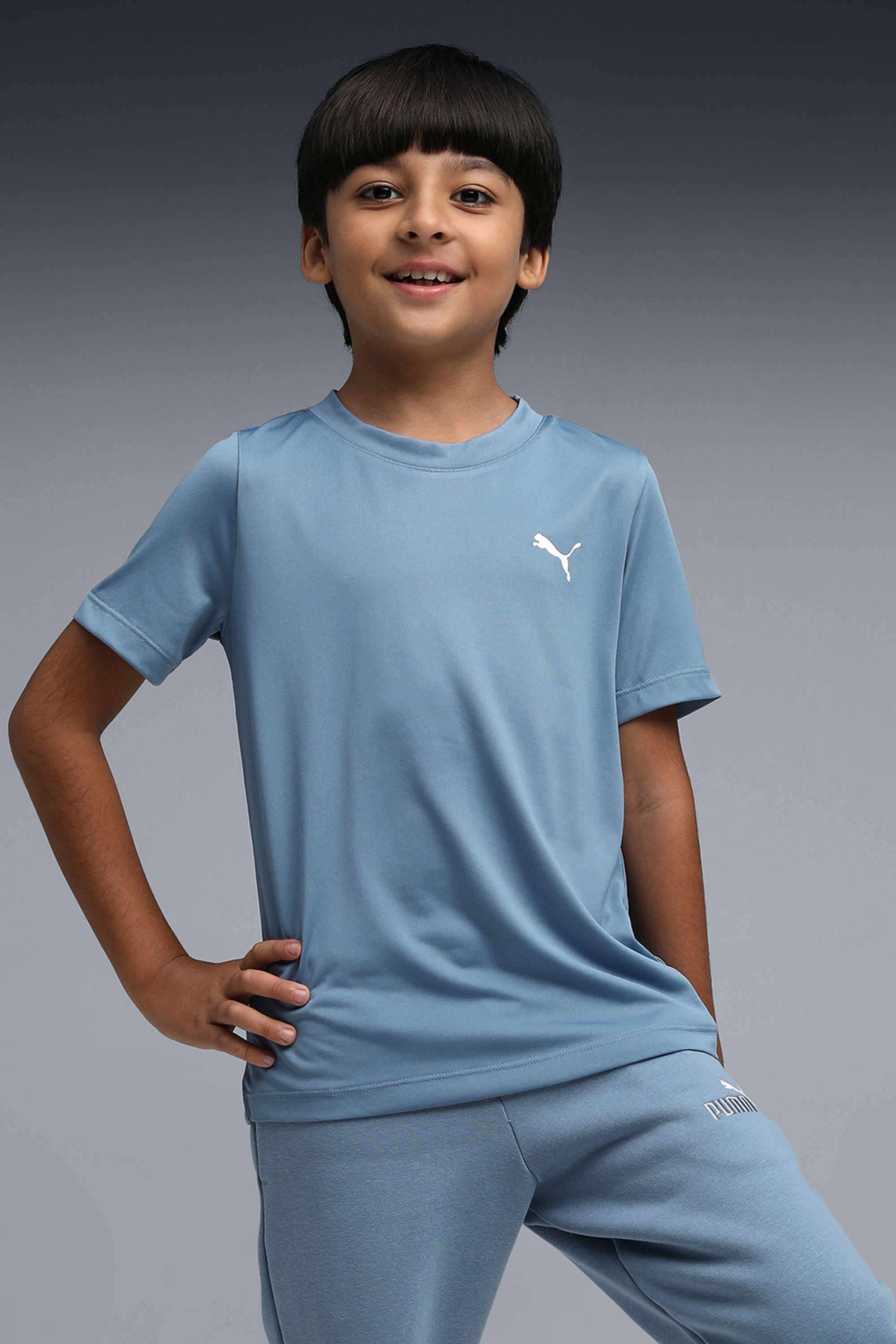 Printed-Polyester-Round-Neck-Boys-T-Shirt